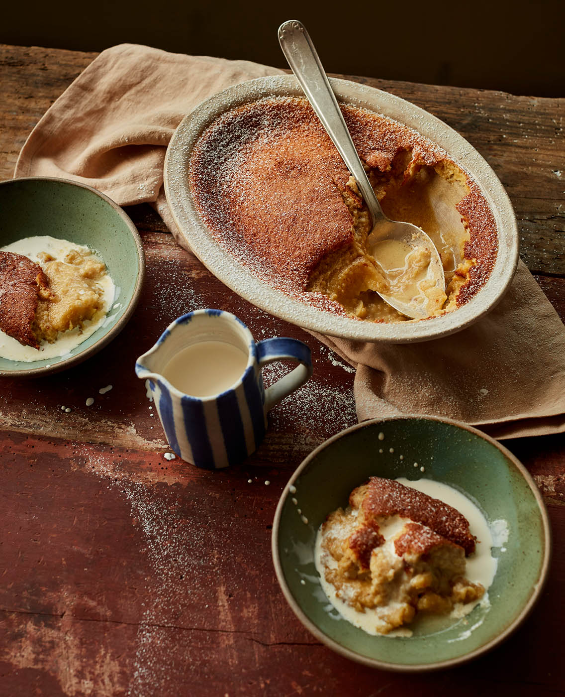 ‘It really is straightforward’: clementine and ginger puddle pudding