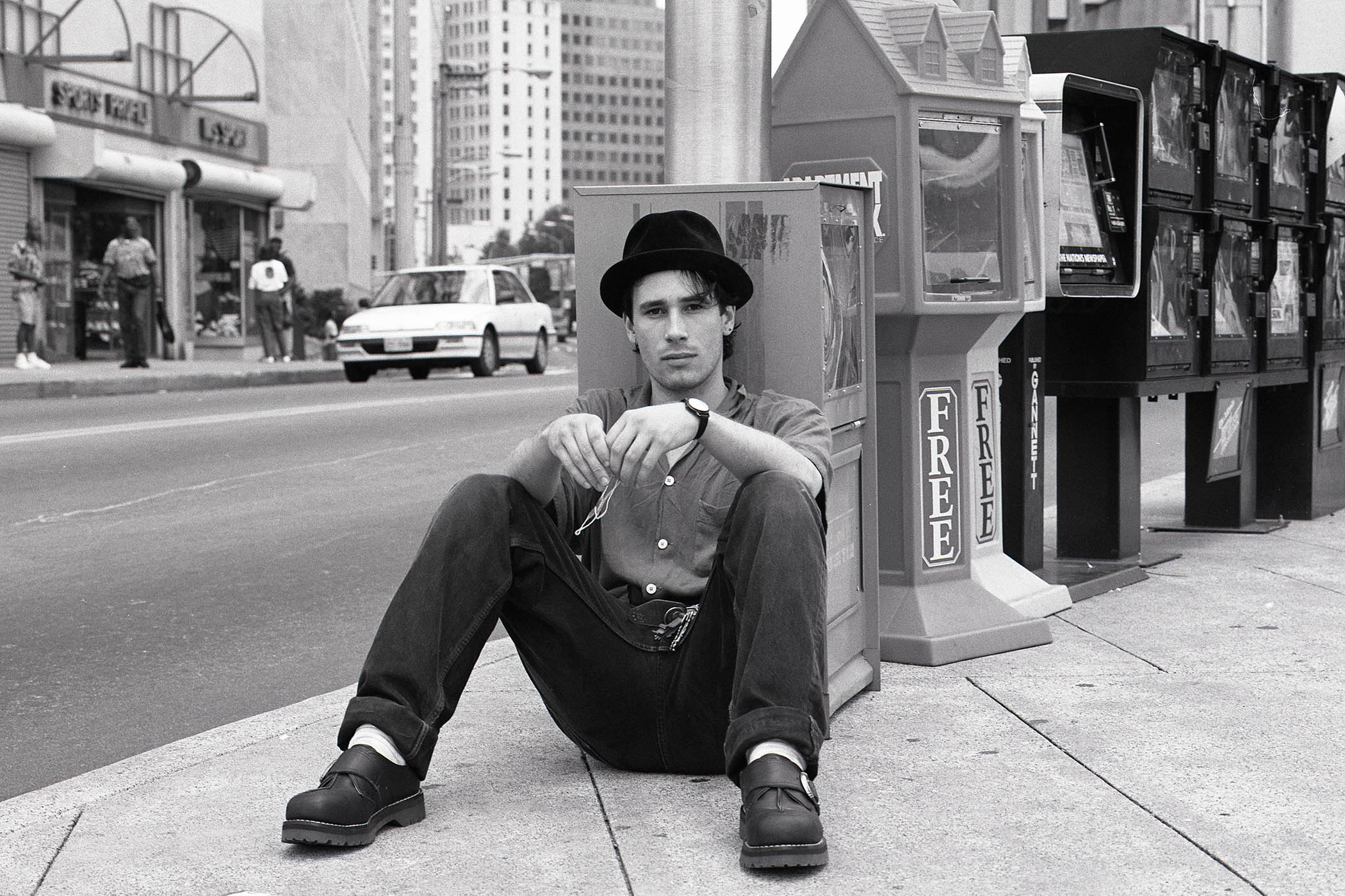 Buckley in Atlanta in 1994, the year his debut album Grace was released