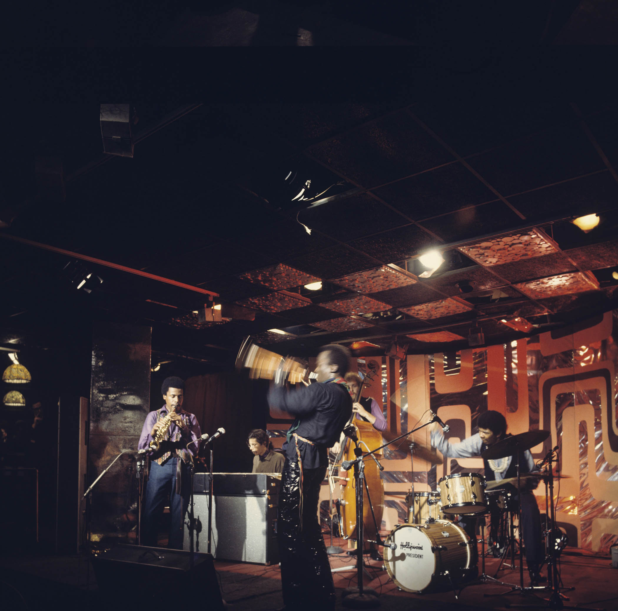 Miles Davis performing at Ronnie Scott’s in 1969