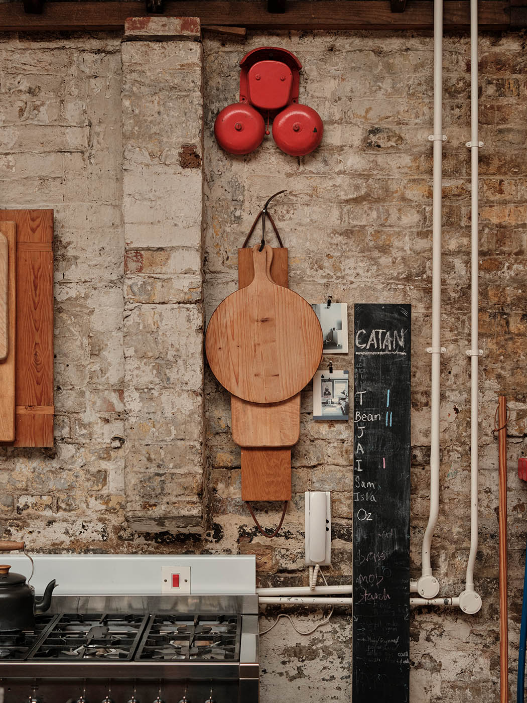 Ring the changes: red bells that used to signal the arrival of deliveries