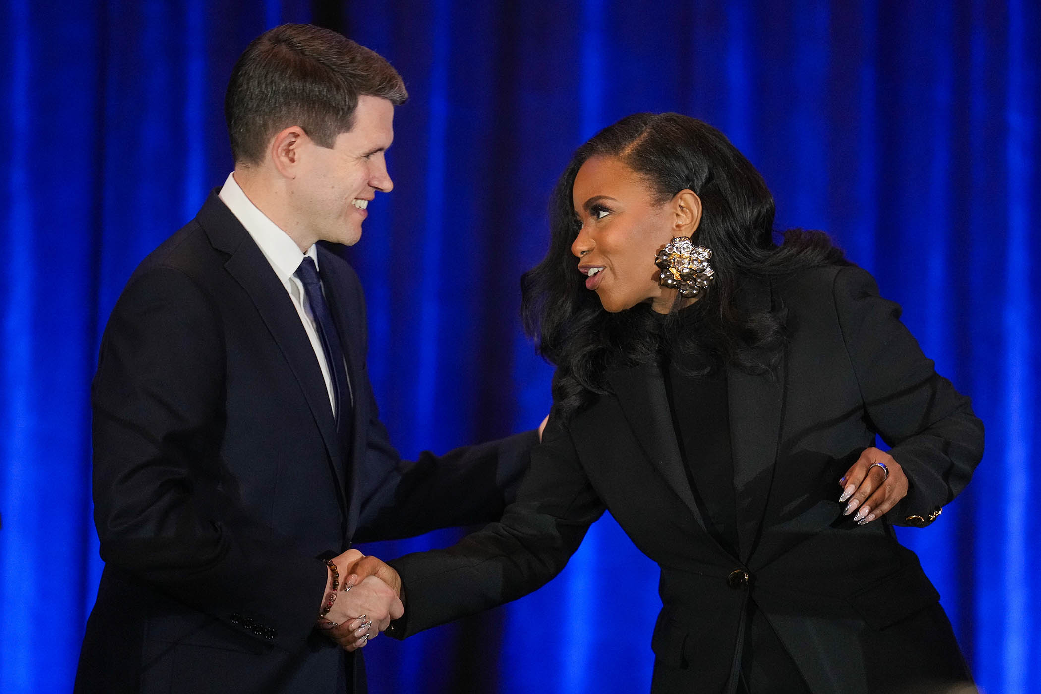 Talarico with Jasmine Crockett