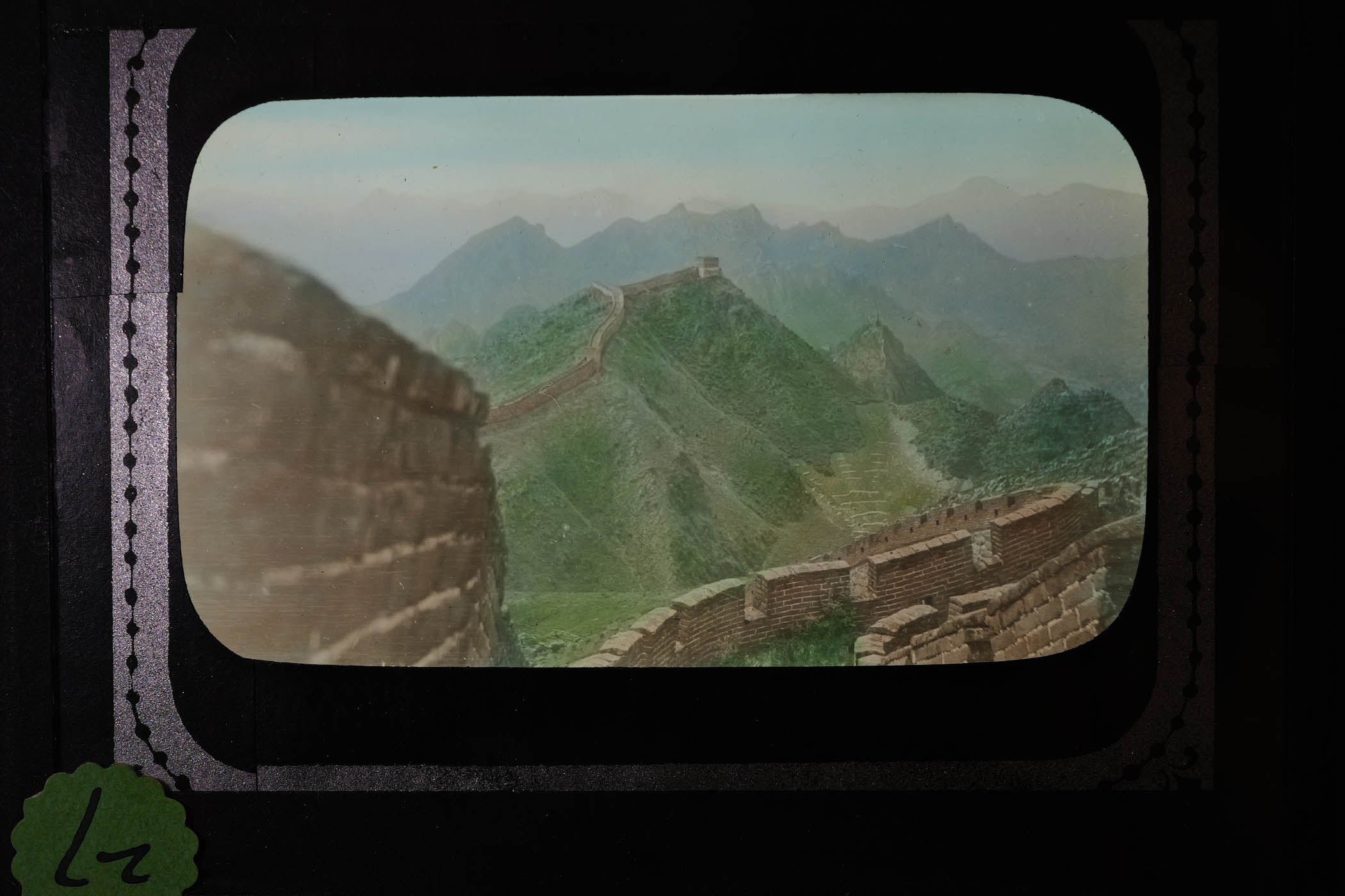 Geil used magic lantern slides from his trip when delivering presentations