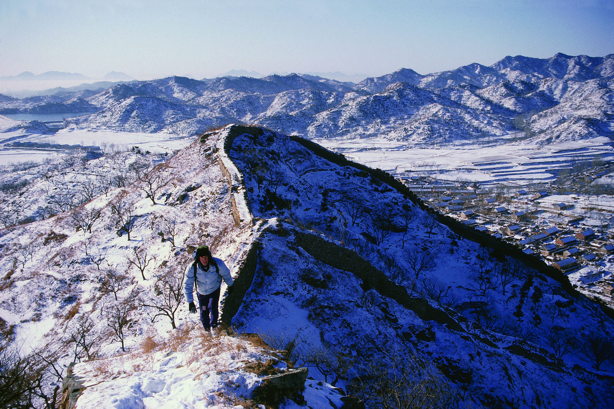 William Lindesay at a snowy Mule Horse Pass…