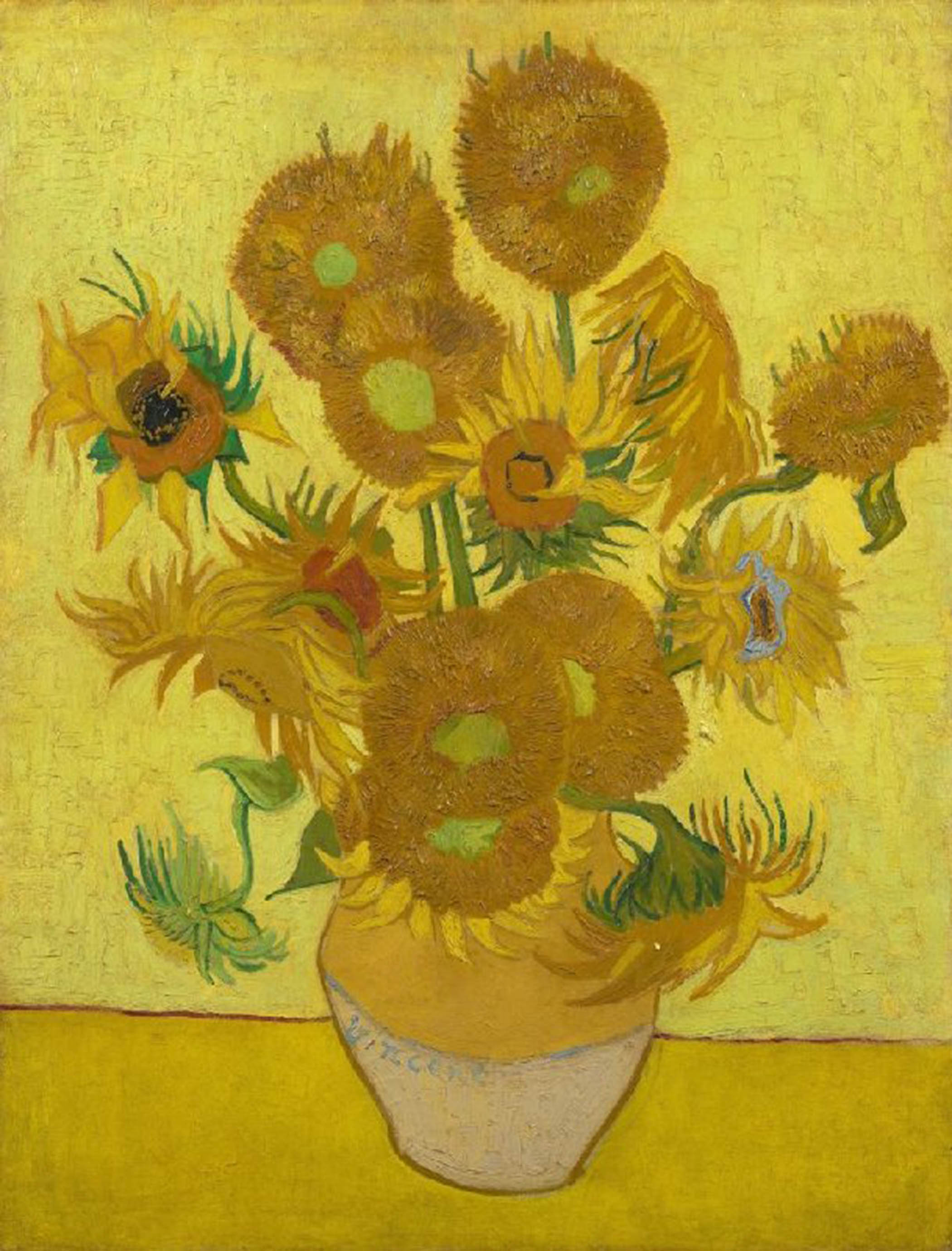 Vincent van Gogh’s Sunflowers