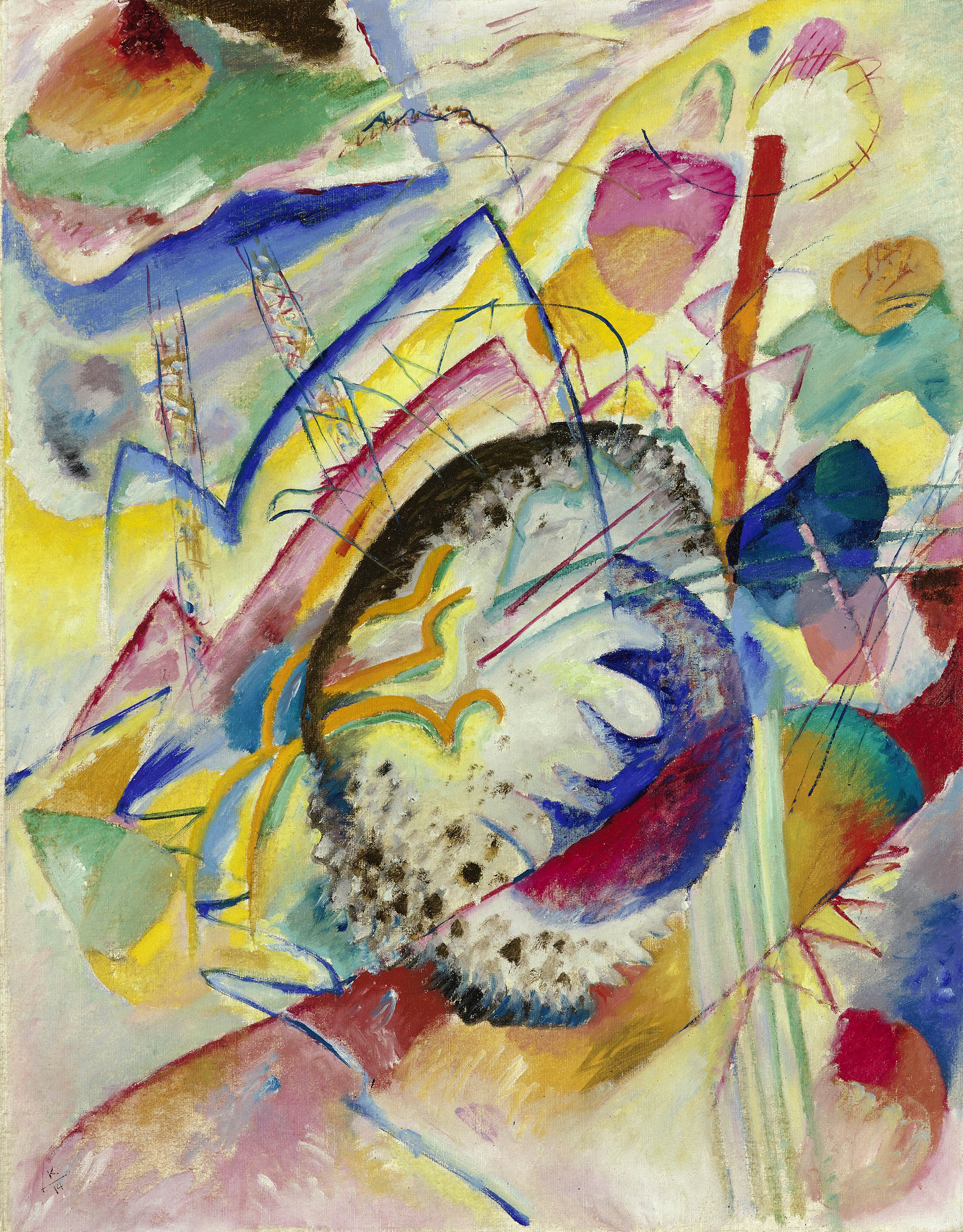 Large Study by Wassily Kandinsky