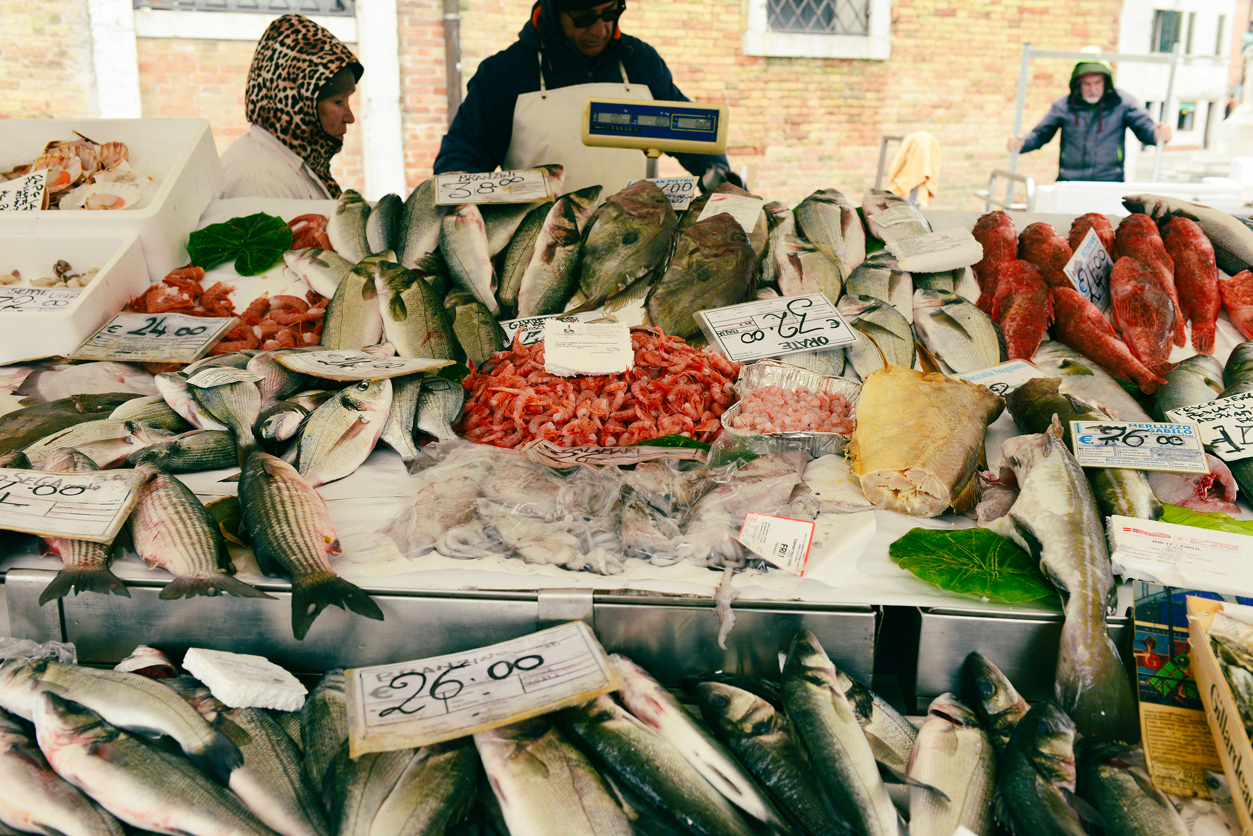 ‘I love to shop abroad, it’s how I glimpse ways of living so easily missed’: a fishmonger’s stall in Venice
