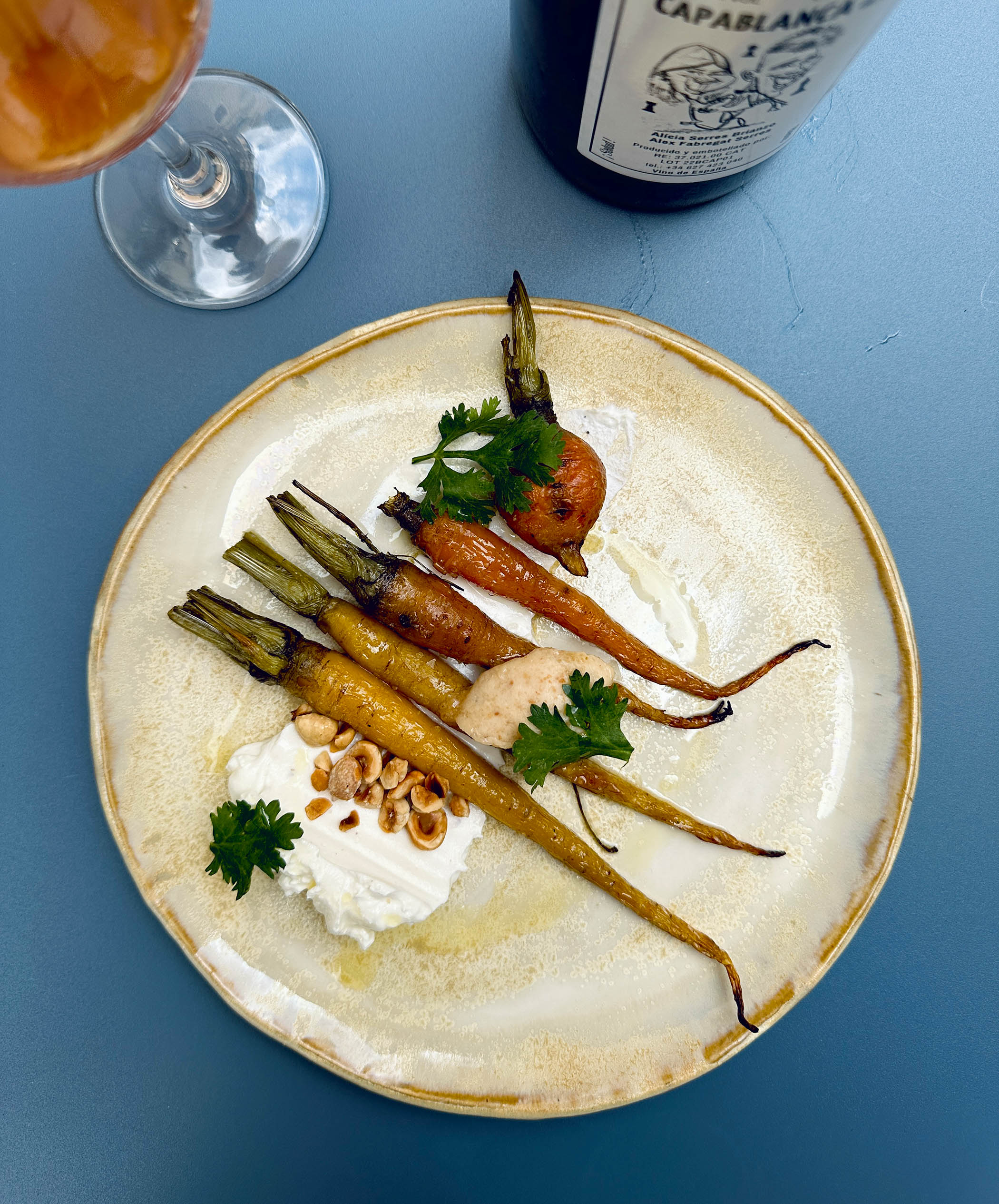 Heritage carrots at Murmur