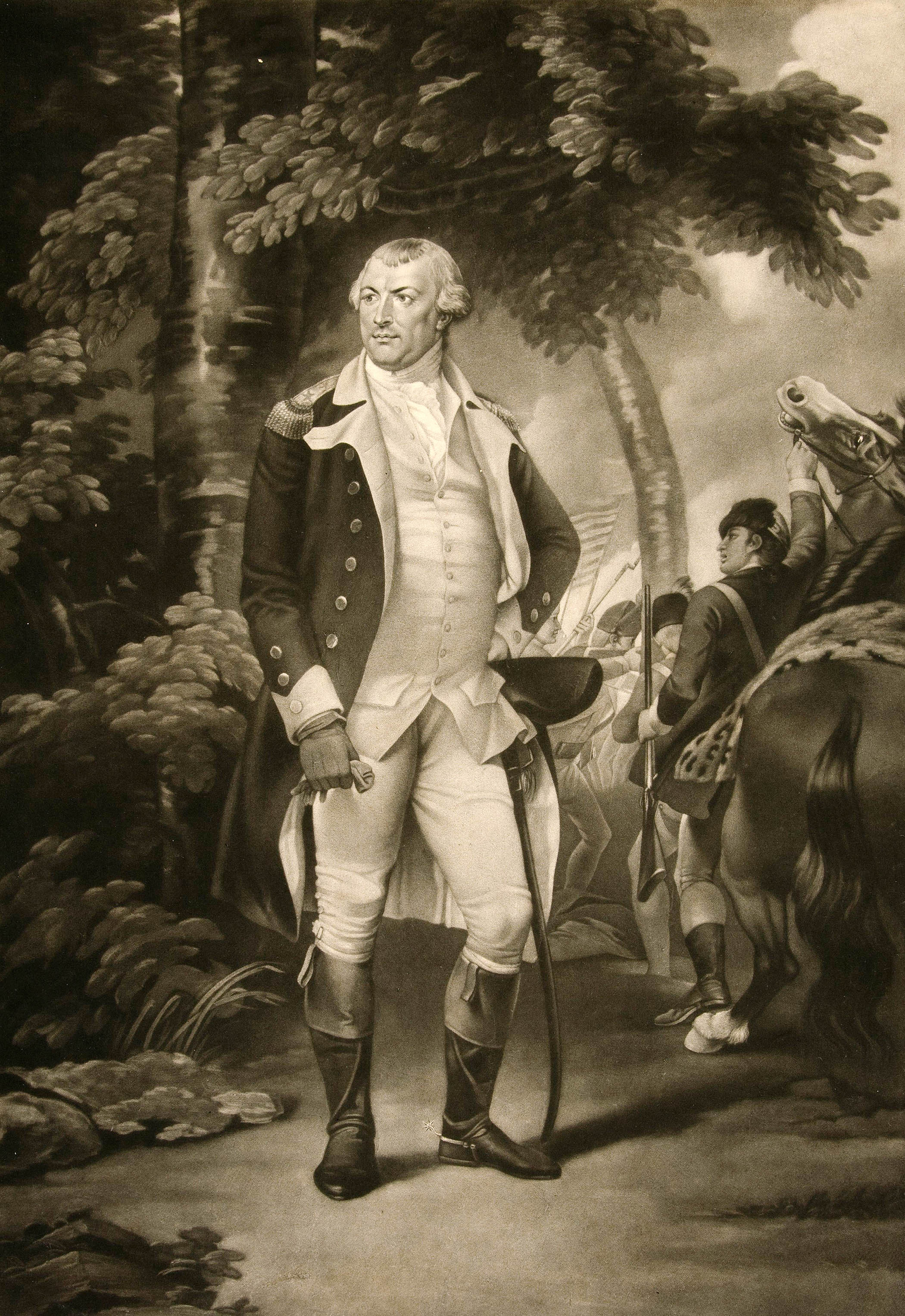 Nathanael Greene was George Washington second in command during the American War of Independence