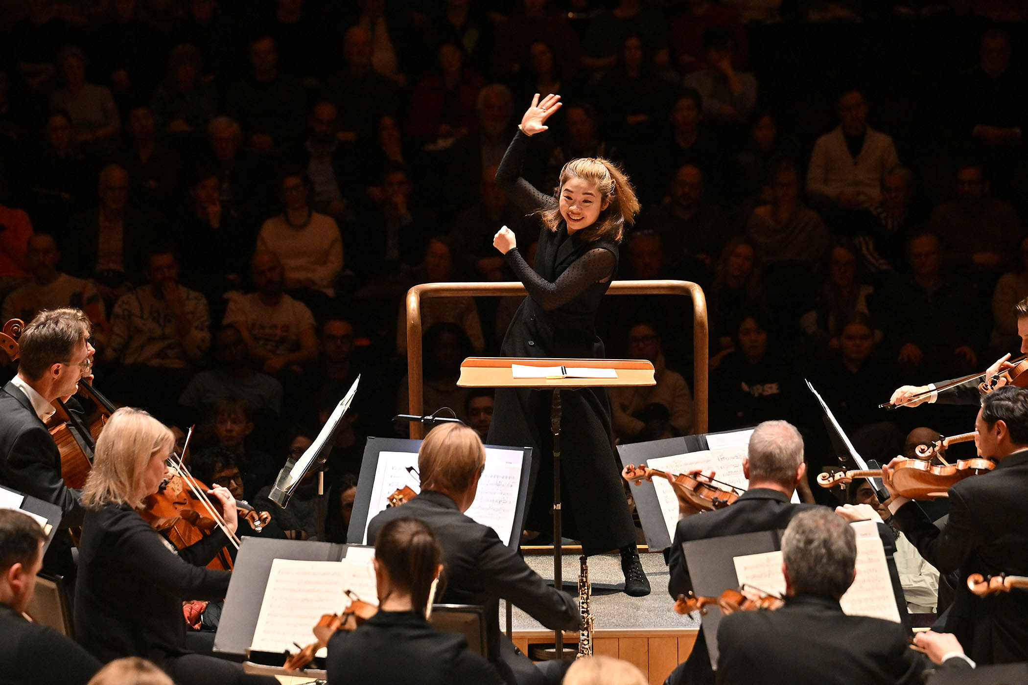‘Vivid orchestral colour’: Elim Chan conducts the London Symphony Orchestra at the Barbican