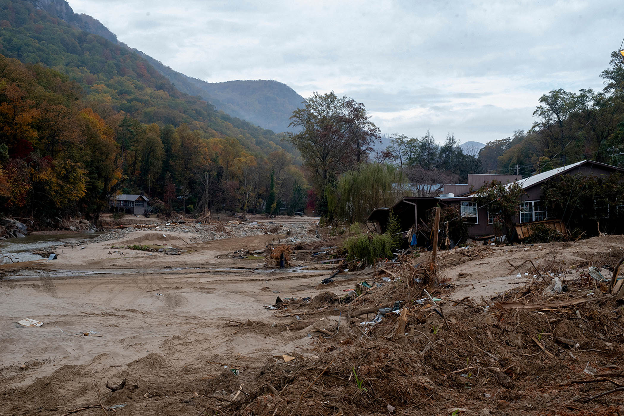 Asheville in the aftermath of Helene