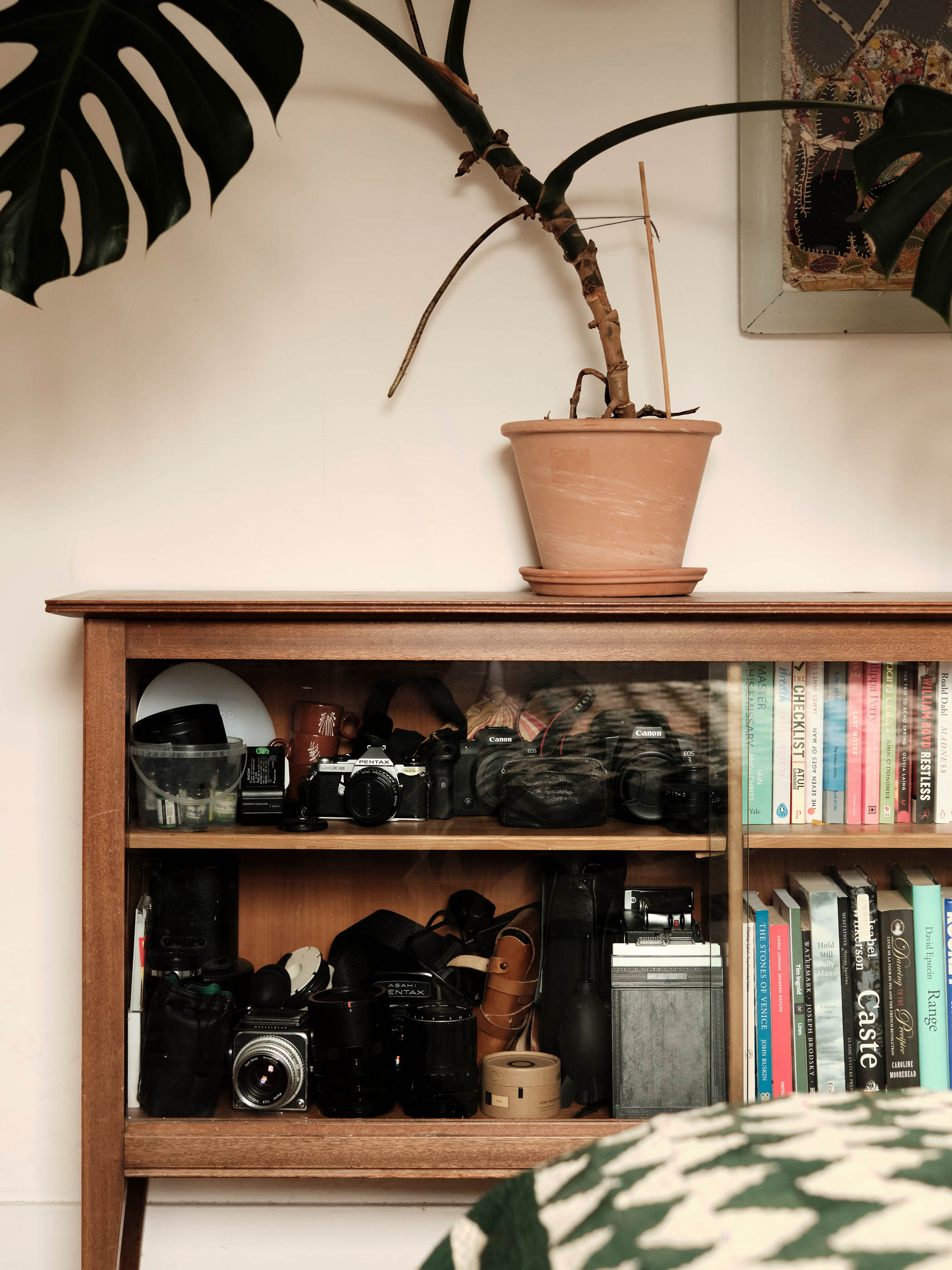 Hampson’s camera collection