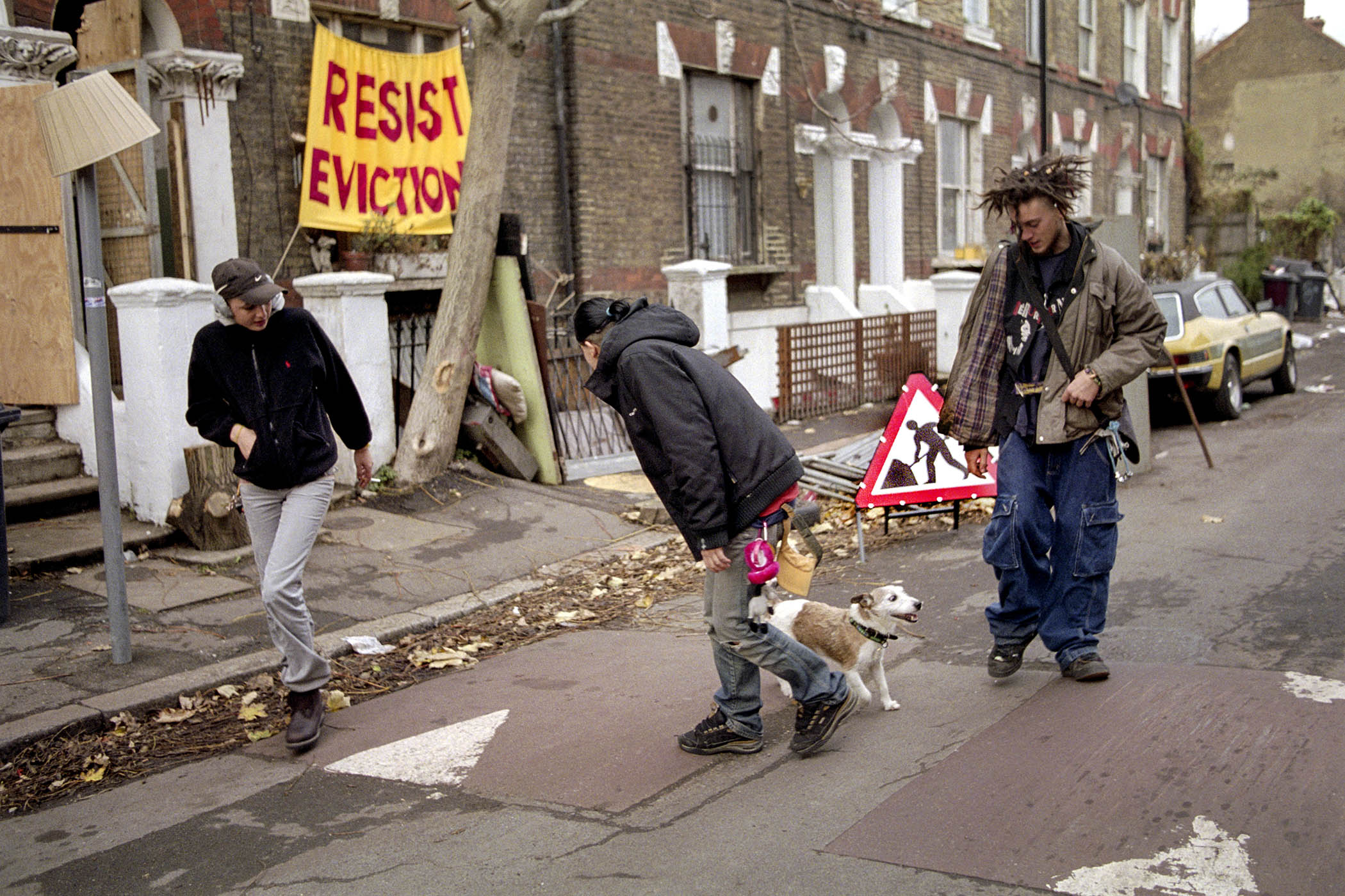 The squatters resisted the council’s attempts to evict them