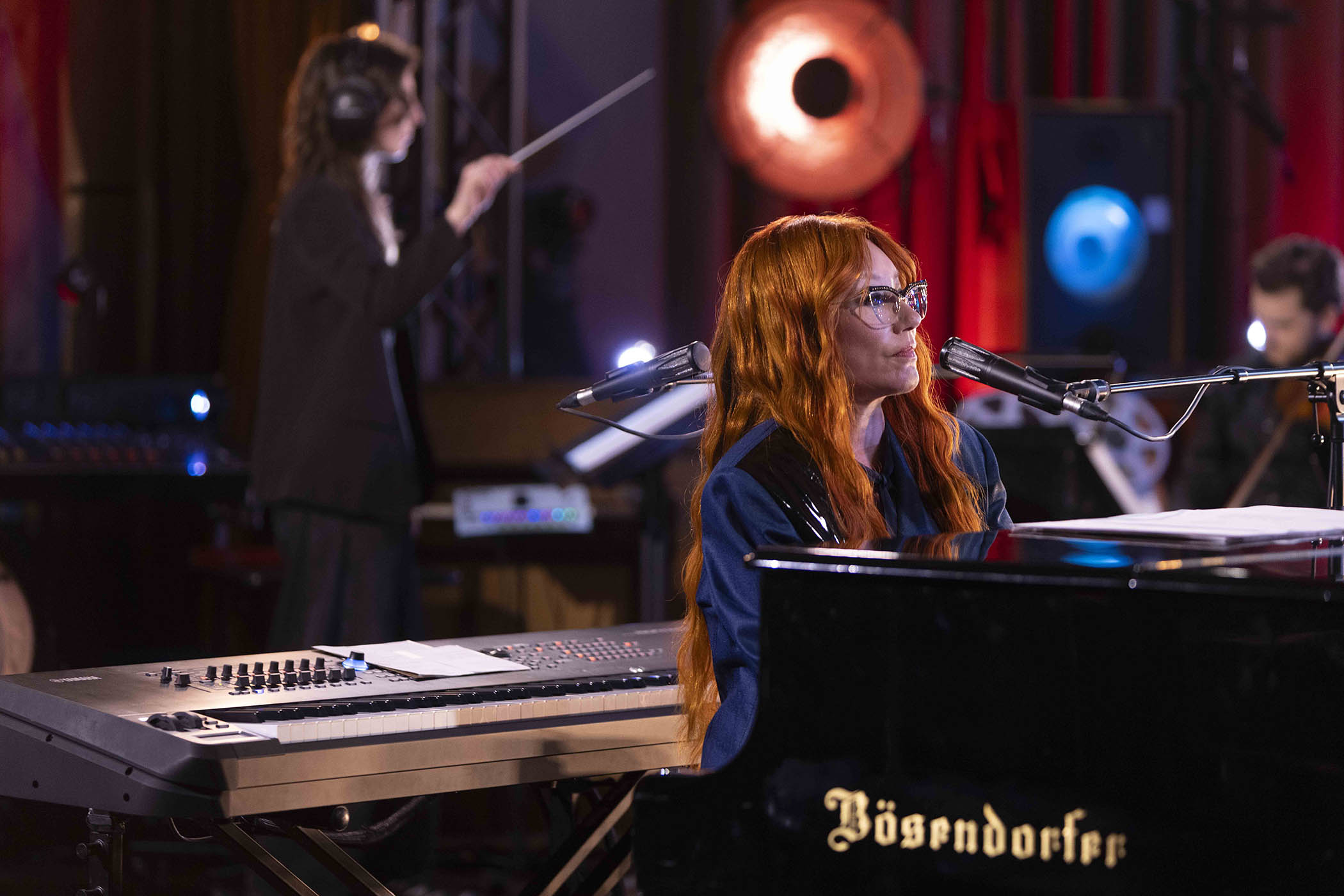 ‘Resplendent’: Tori Amos performs on BBC Radio 2’s Piano Room at Maida Vale Studios