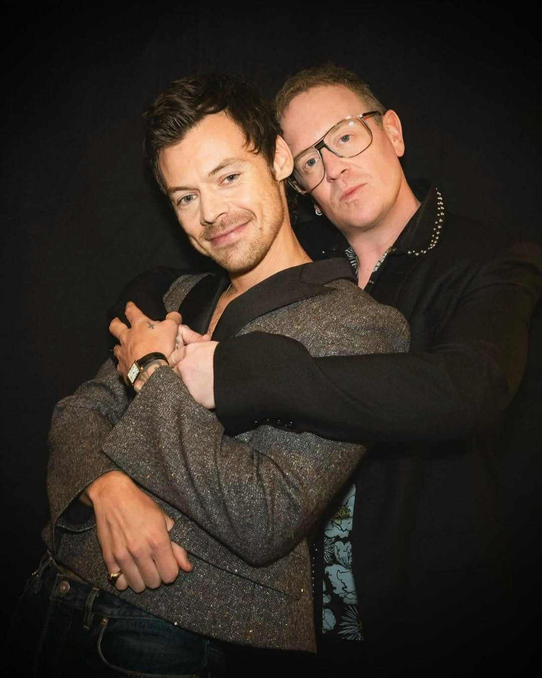 Styles gurus: Styles and Lambert last month