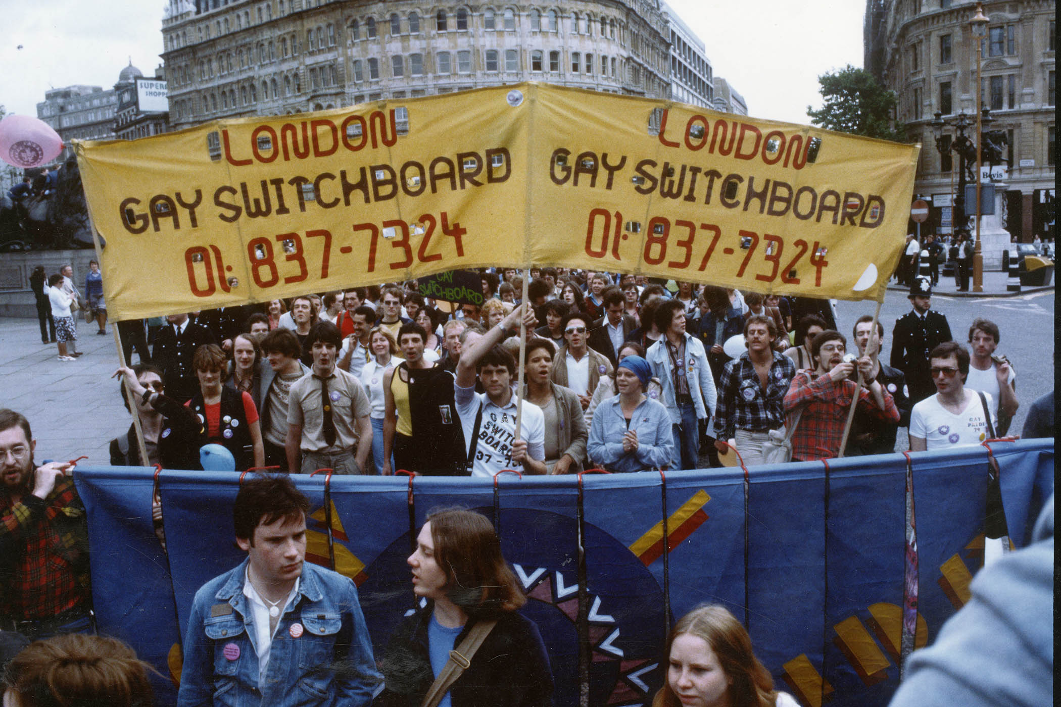 Pride march in London, 1979