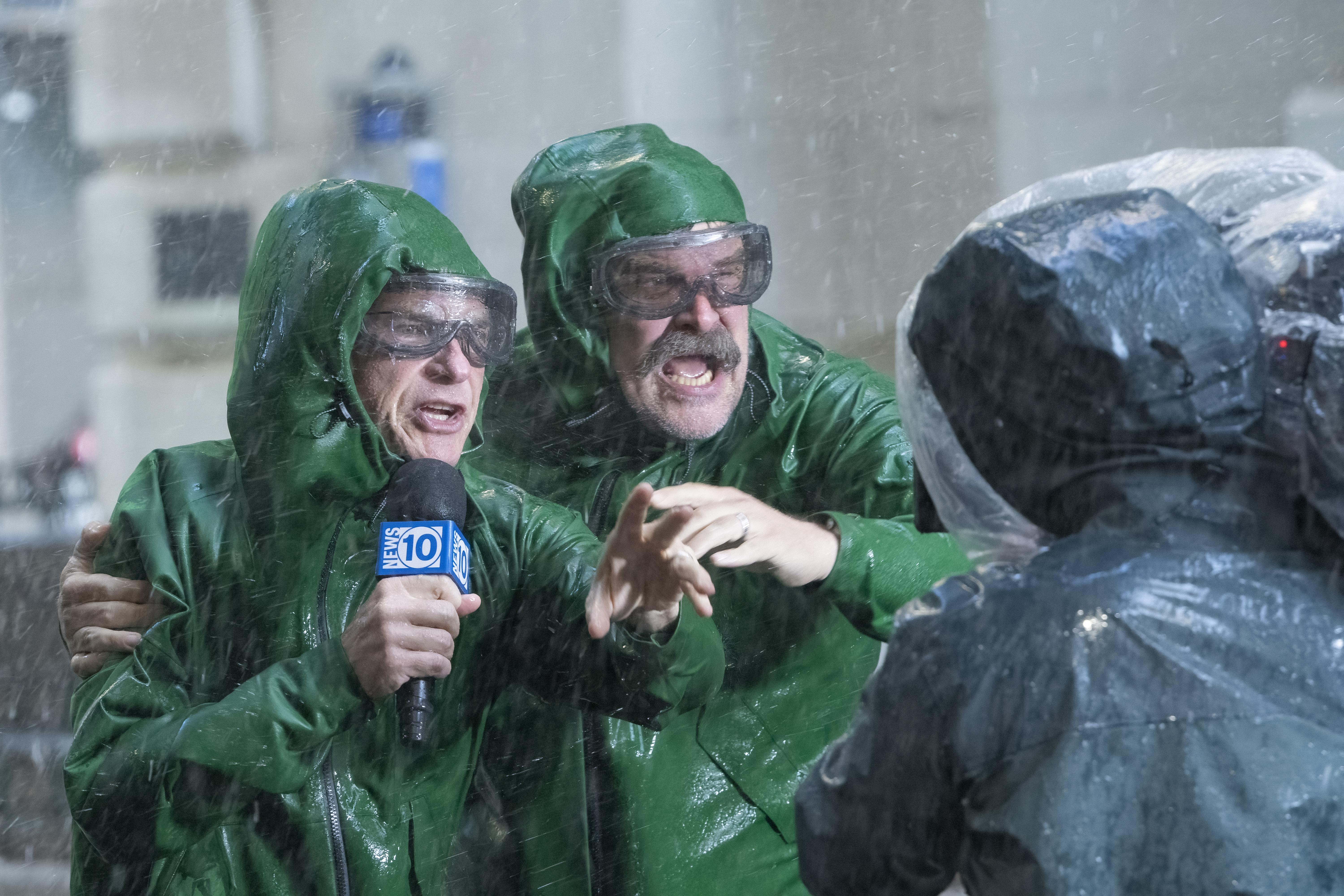 ‘Deliciously unsettling’: Jason Bateman and David Harbour in DTF St Louis