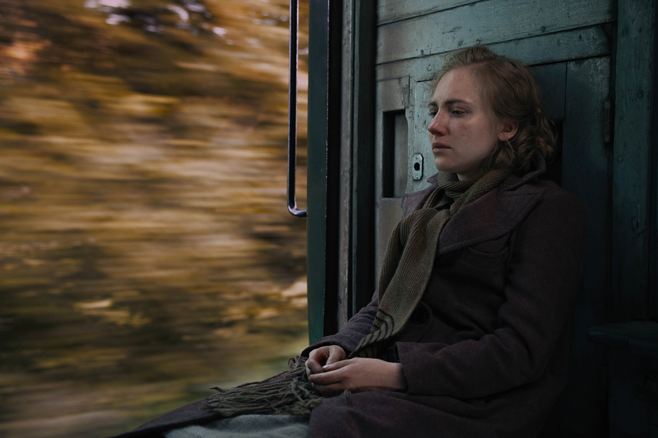 Elisa Schlott in The Tasters. Main image: Saga Garðarsdóttir as Anna in The Love That Remains