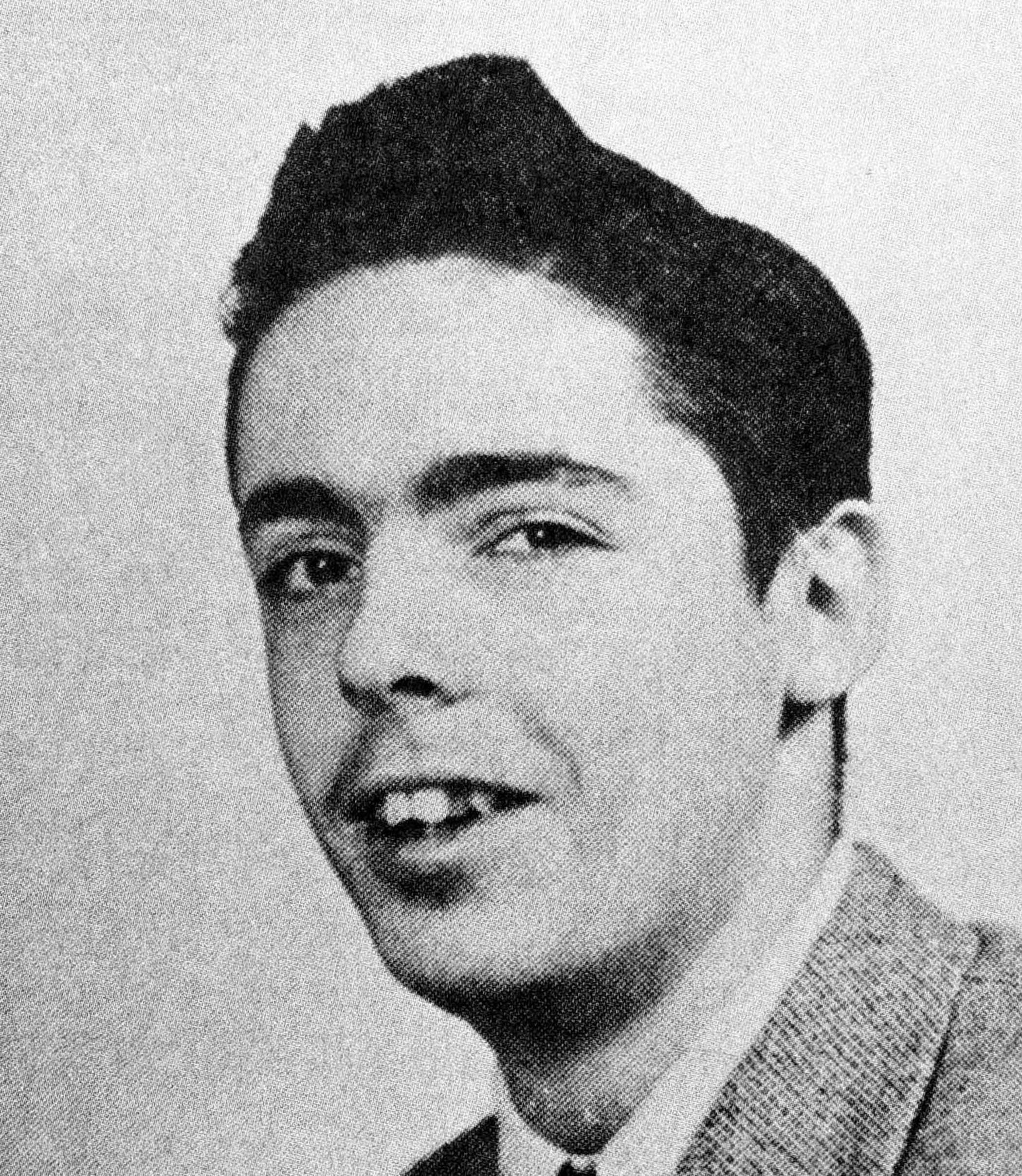 One of only three circulating pictures of Thomas Pynchon, from his 1953 high school yearbook