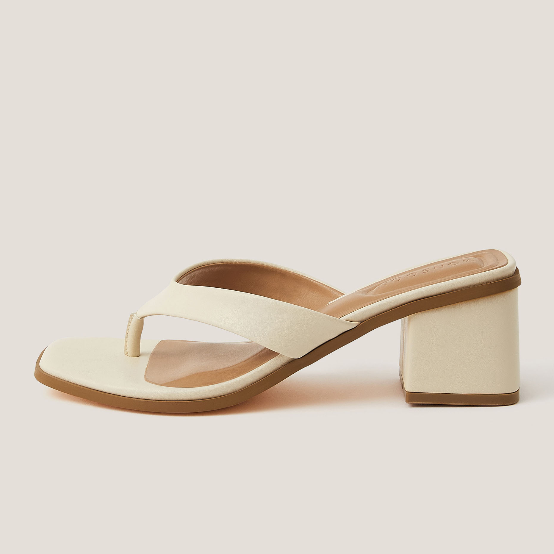 Ivory mules, £55, Monsoon