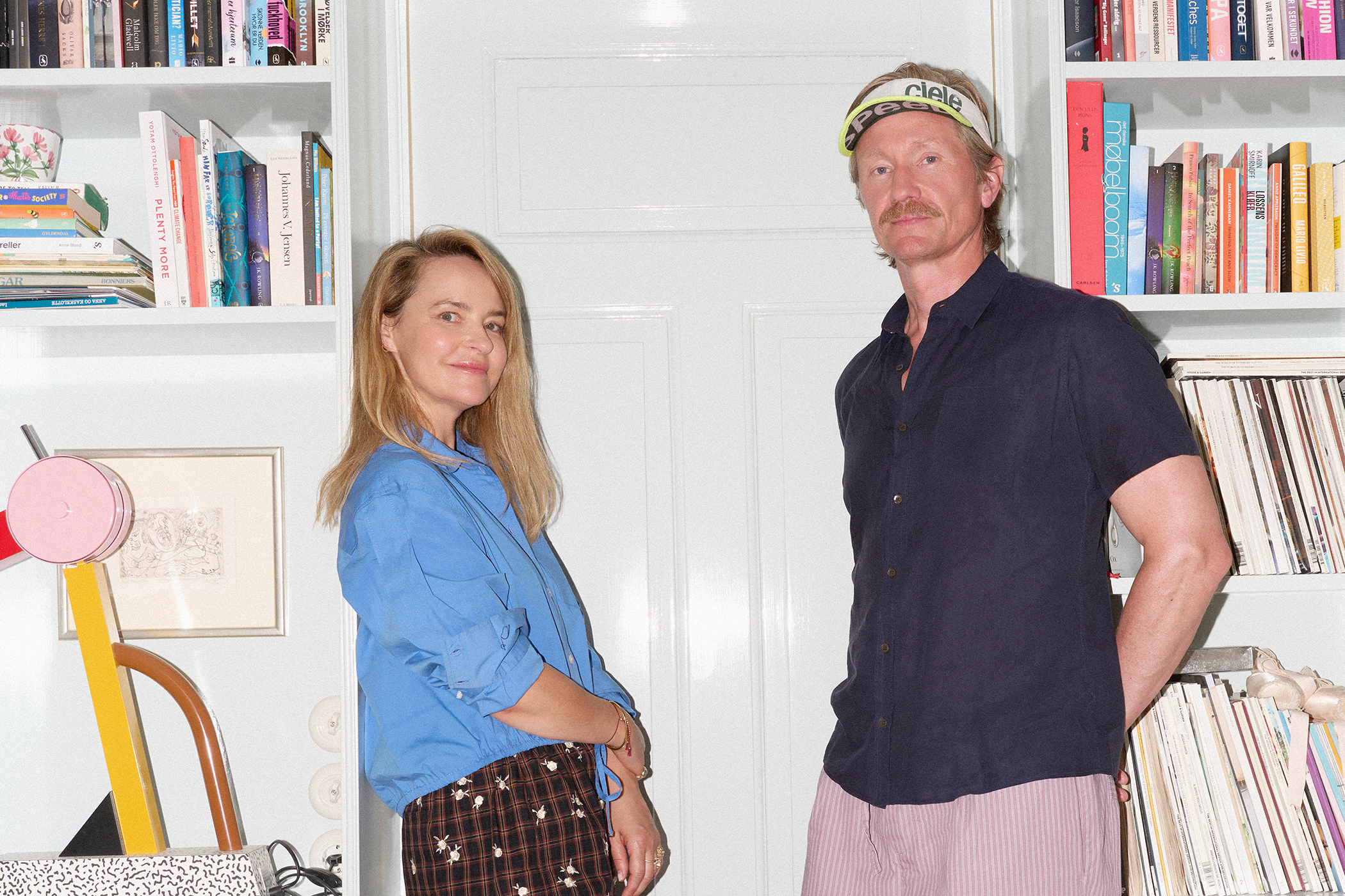 In Copenhagen, the house of the founders of Ganni is filled with comforting contrasts