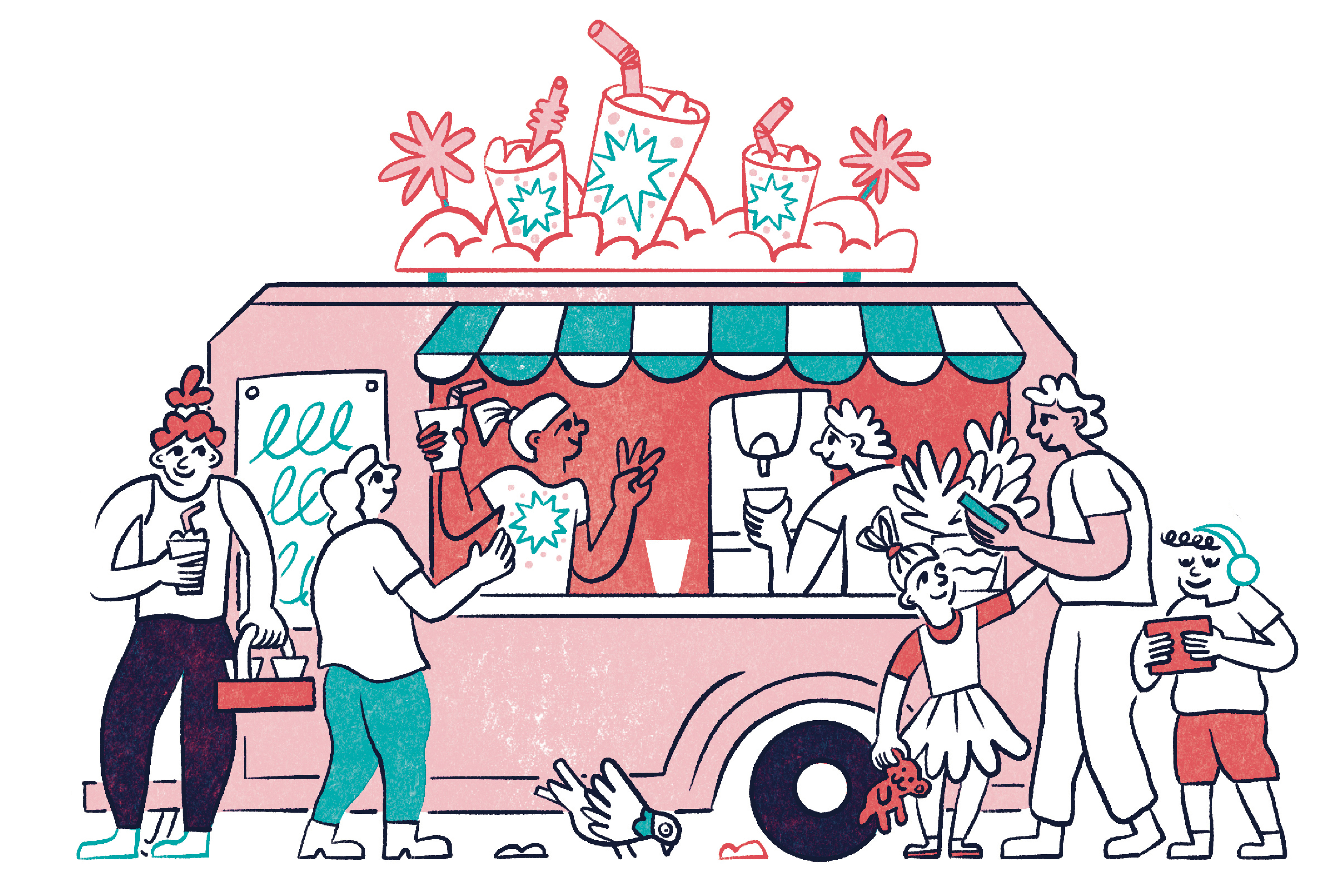 Why the food world loves a queue
