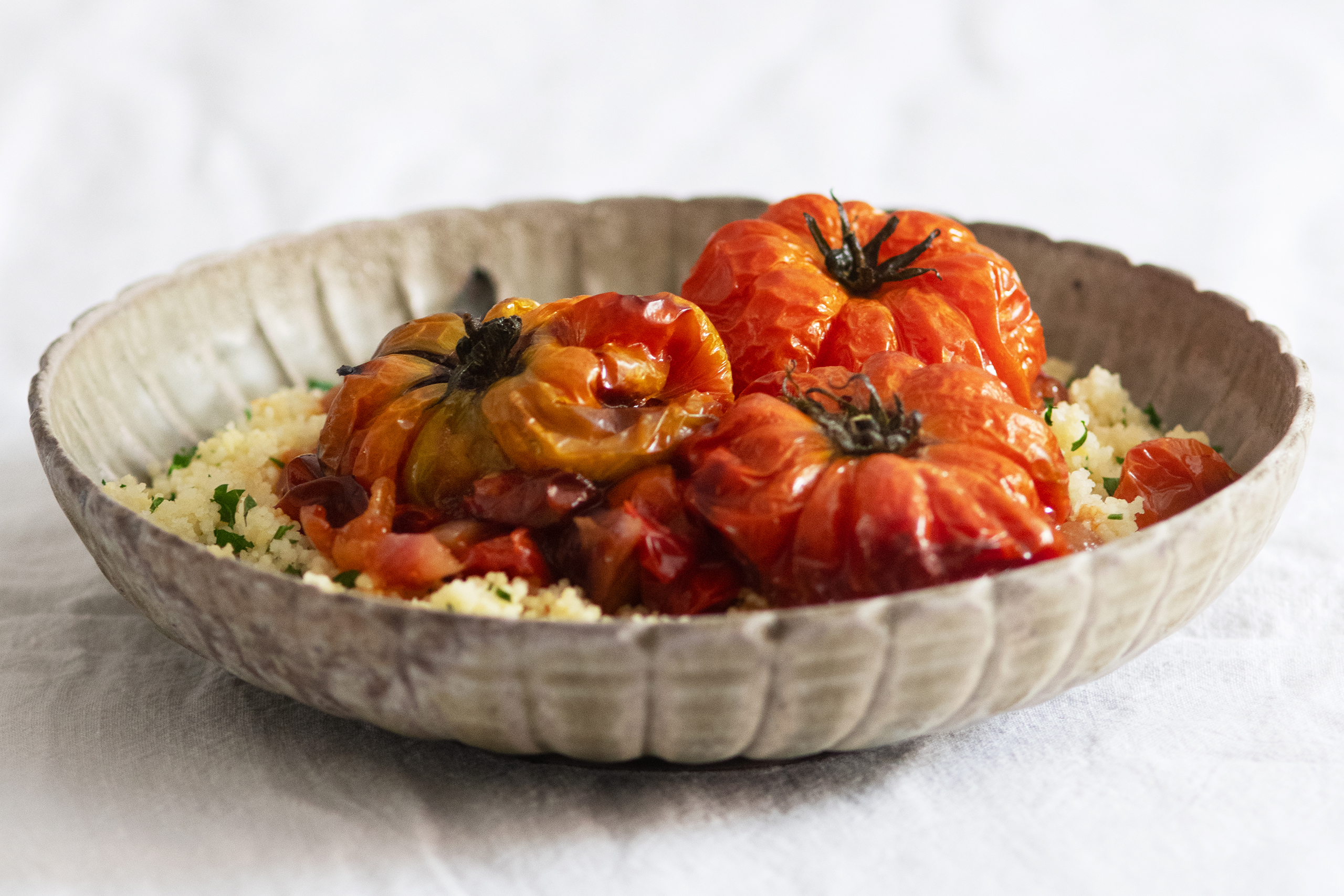 Nigel Slater’s recipe for roast tomato couscous