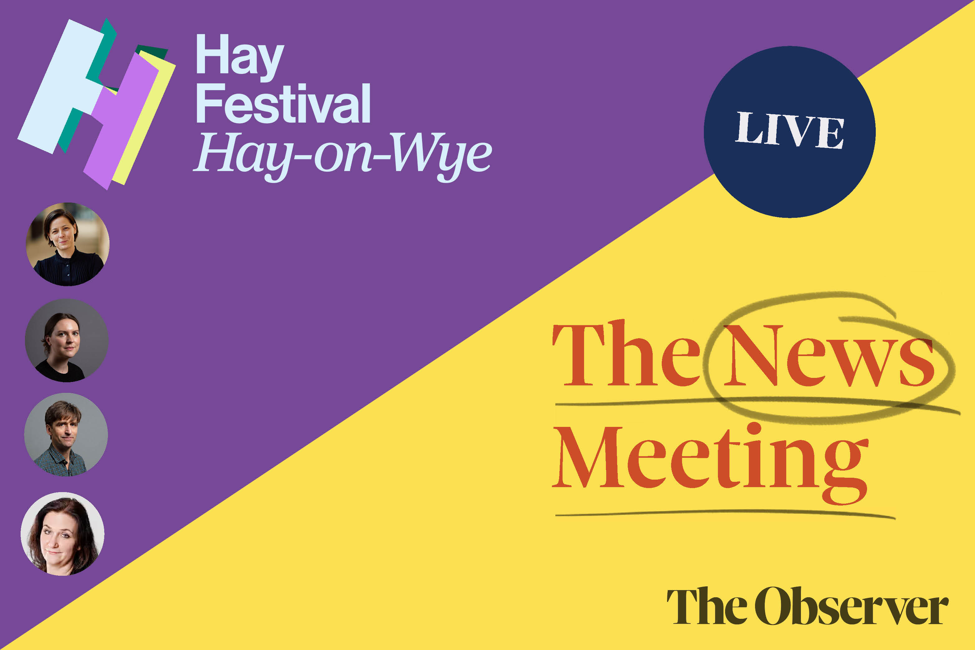 The News Meeting - LIVE from Hay Festival poster
