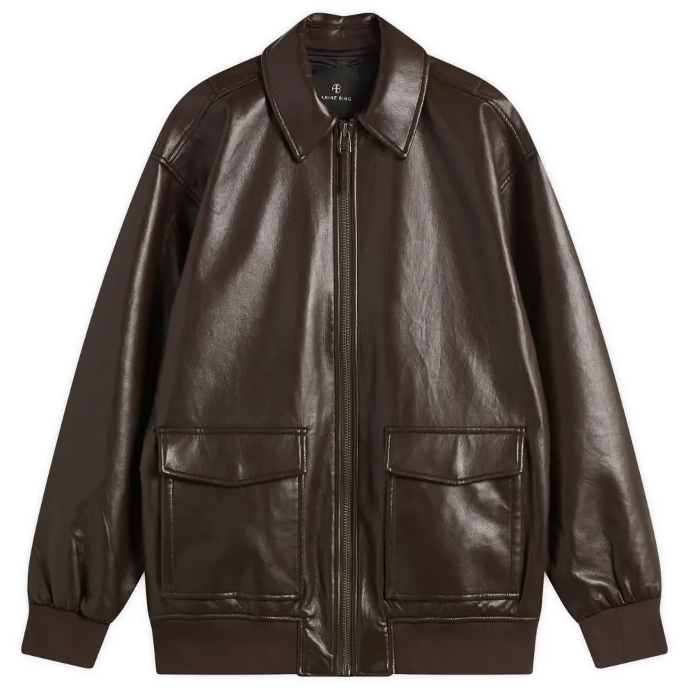 Vintage aviator Kelanie jacket, Anine Bing, End