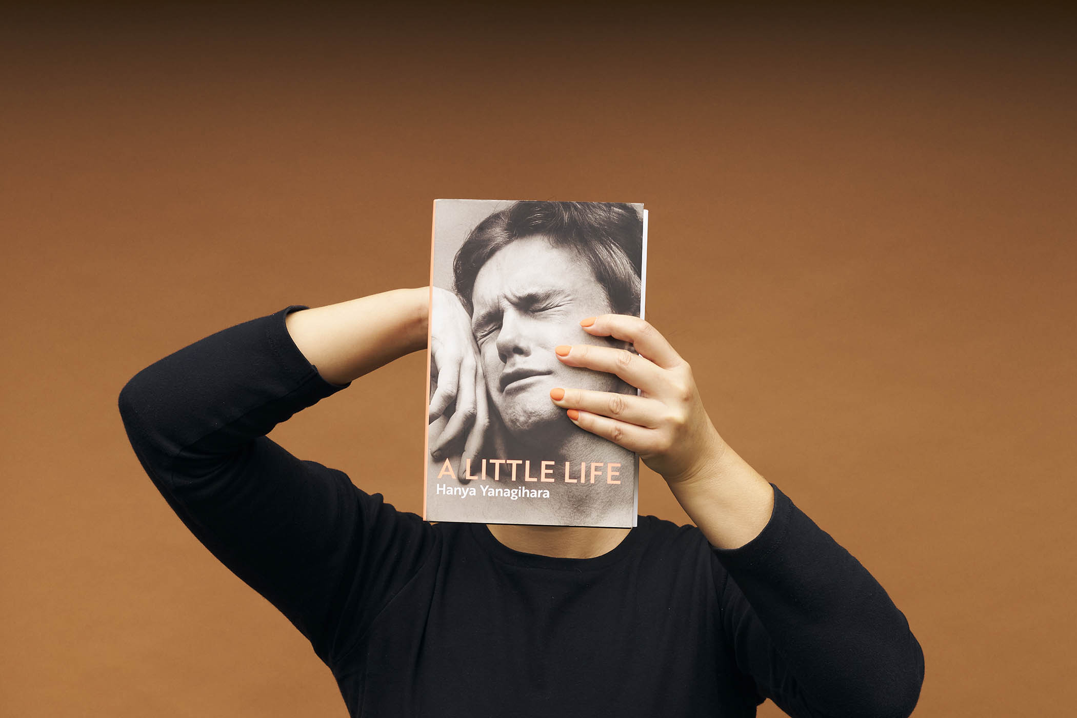 Above: the book jacket of Hanya Yanagihara’s A Little Life, featuring photography by Peter Hujar; main image: Hujar in Bayonne, New Jersey