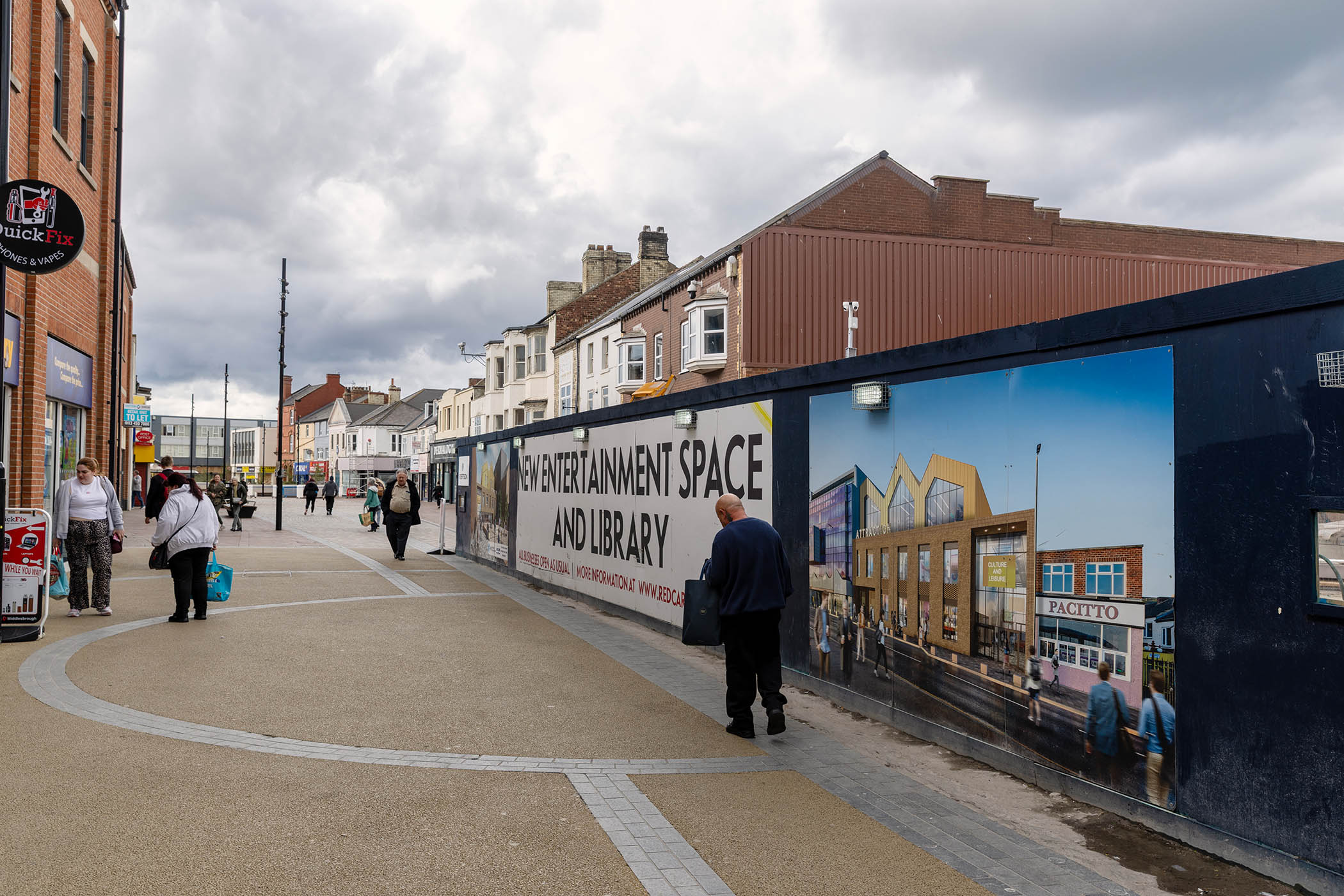 Redcar high street