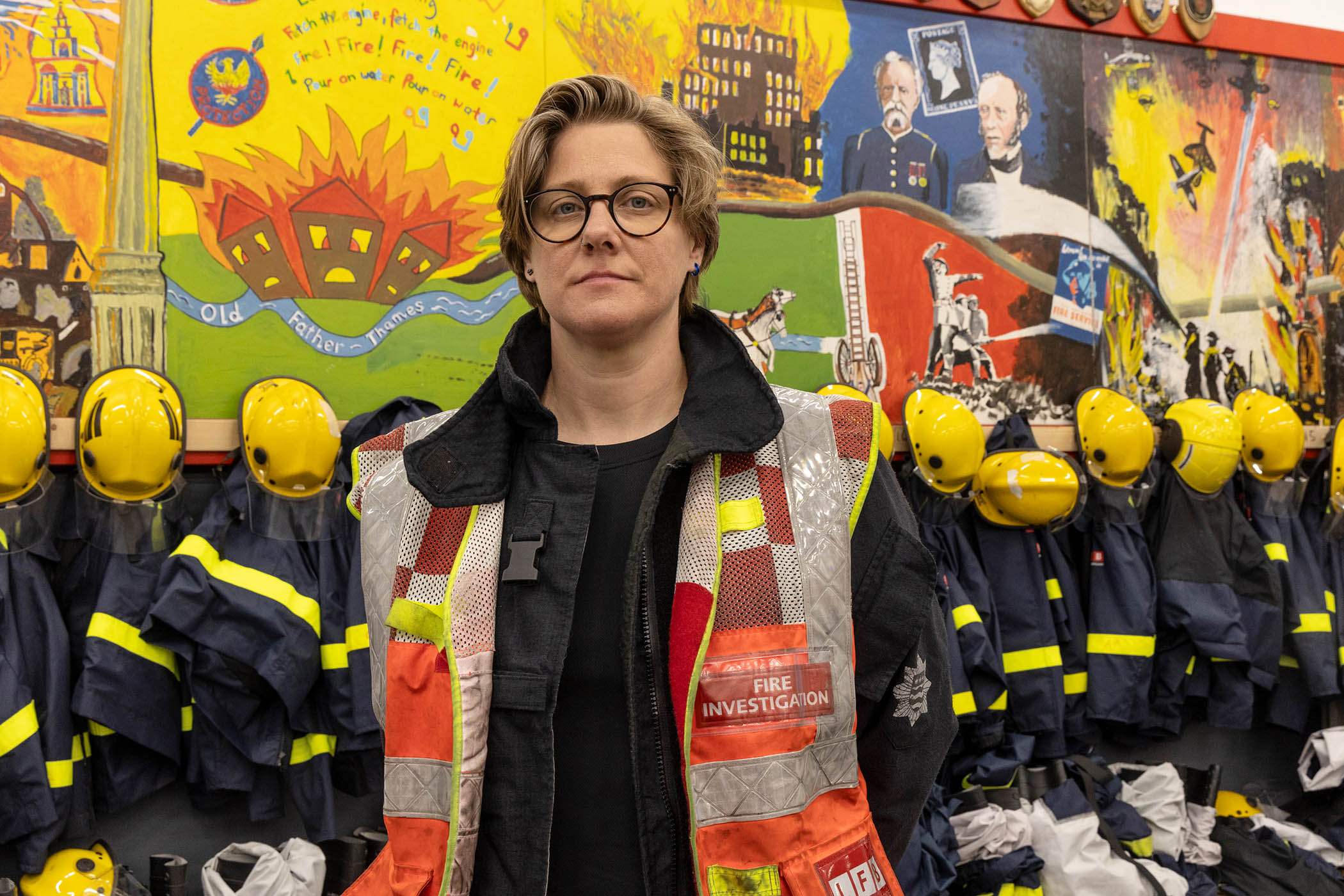 Fire investigation officer Lisa Wincott