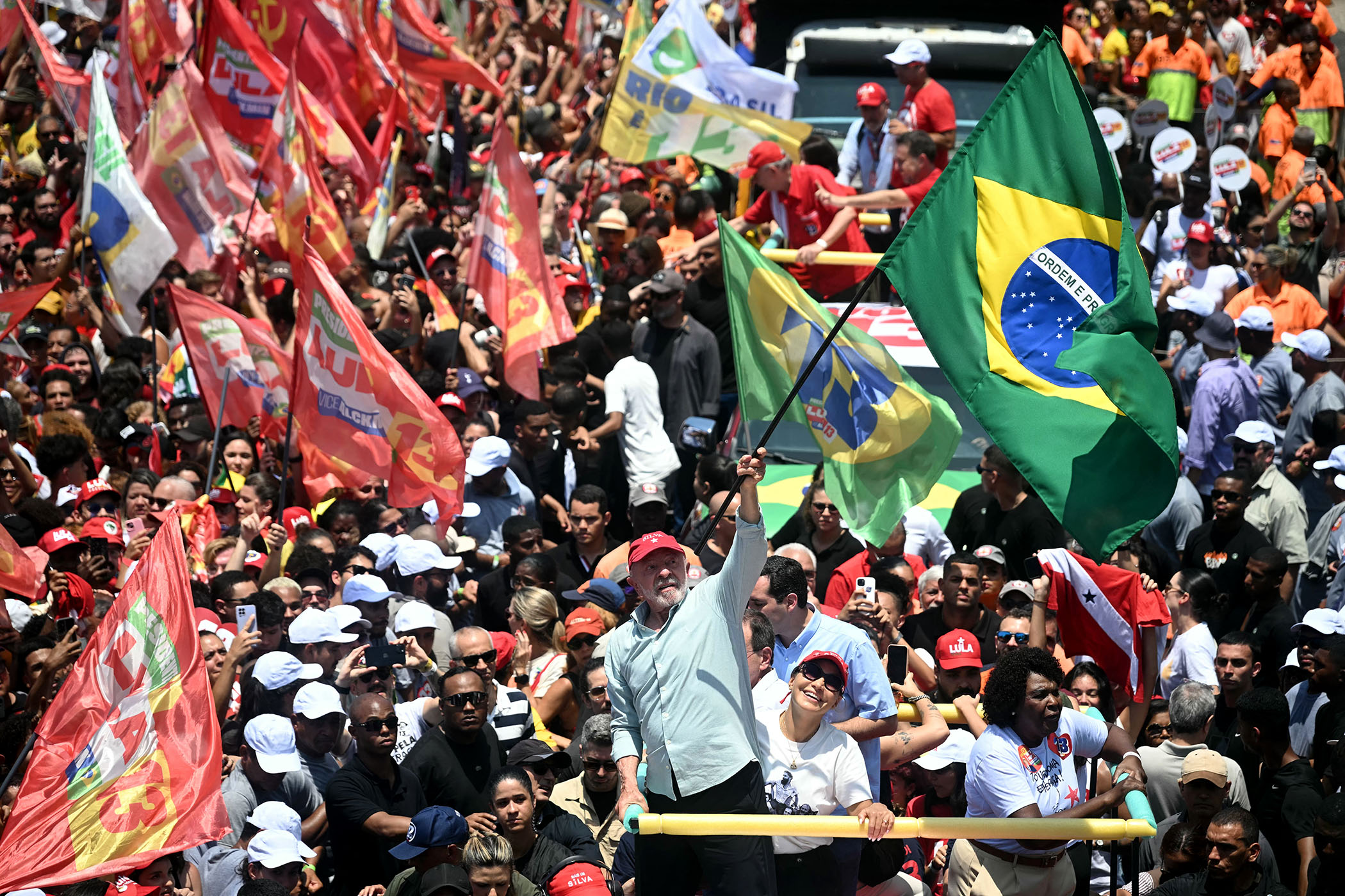 ‘A defeat for lies’: Lula’s surprise win in Brazil is met with relief worldwide
