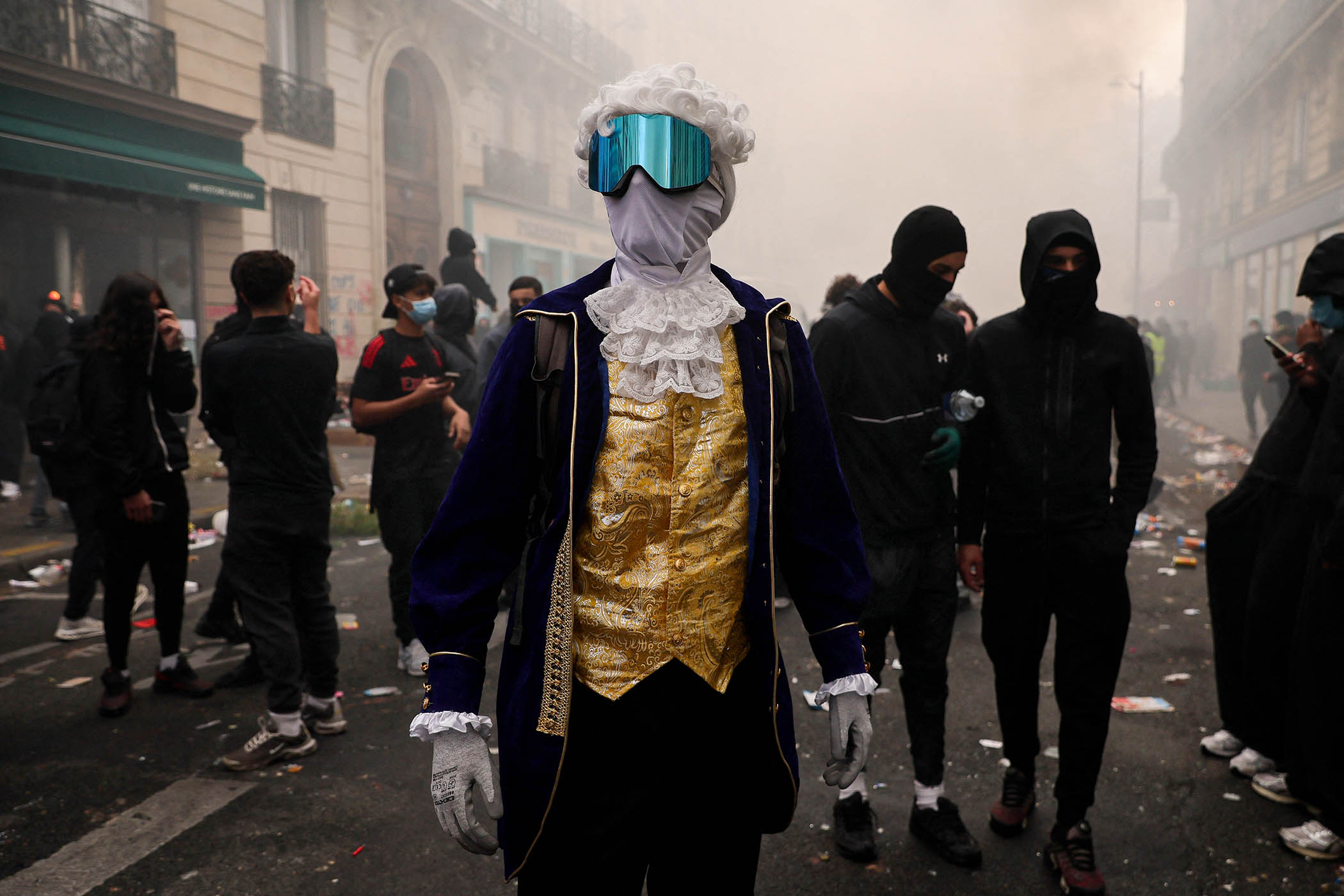 Looting, tear gas and burning cars: France reels after protests descend into violence