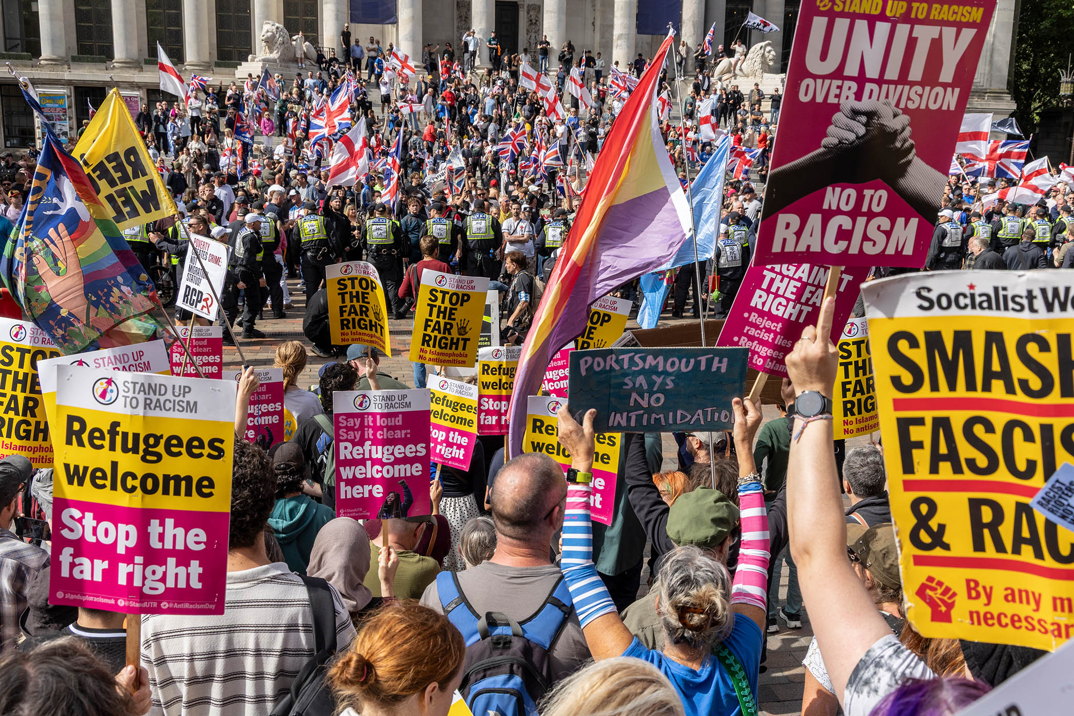 Donations roll in for far-right ‘Danny Tommo’ as anti-migrant rally hits Portsmouth