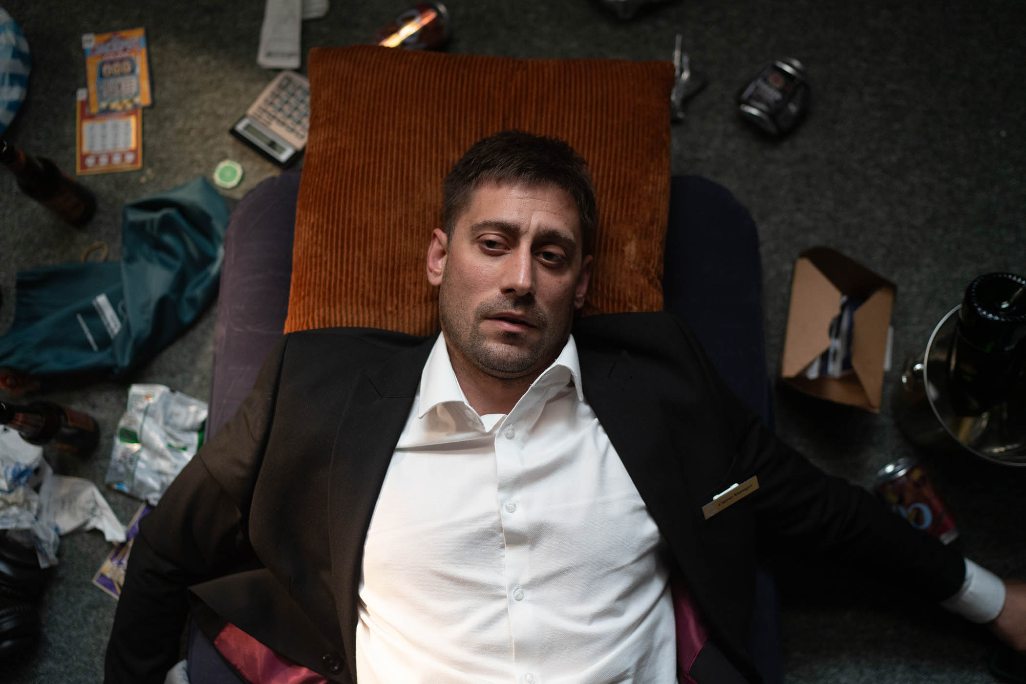 Michael Socha as Matty in The Cage