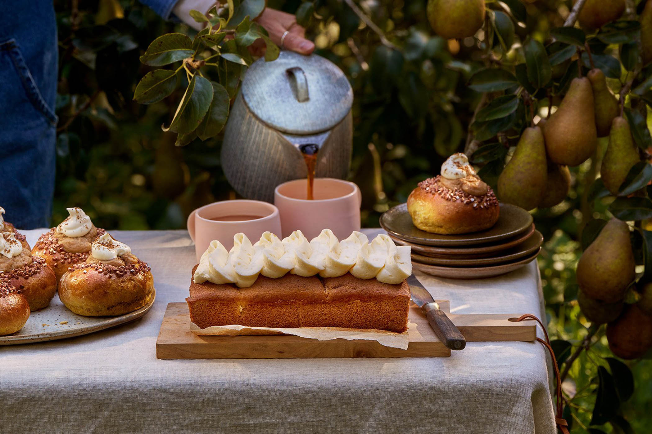Sticky toffee, spiced buns, ‘double’ crumble – autumn baking recipes