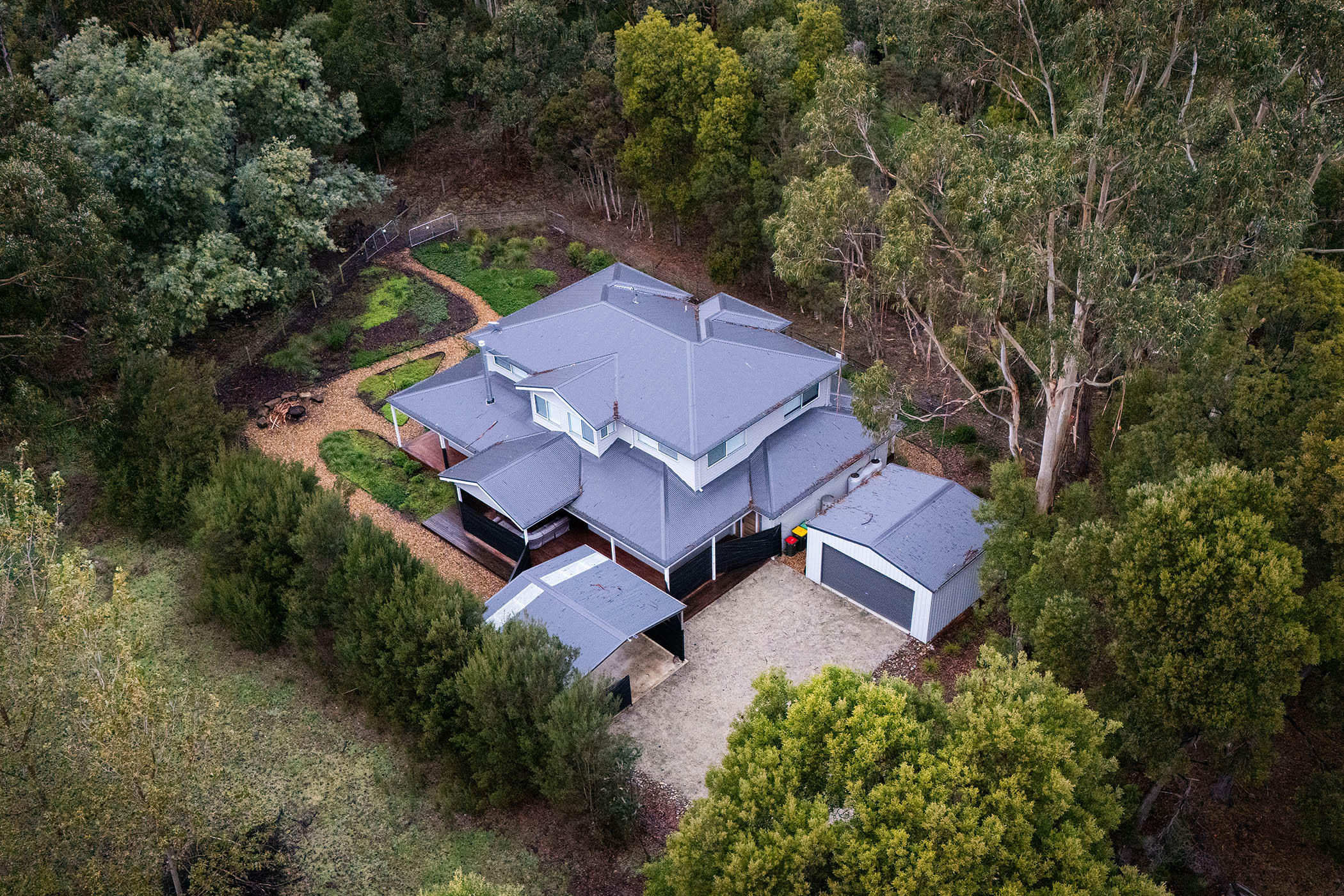 Patterson’s house in Morwell, where the meal was served