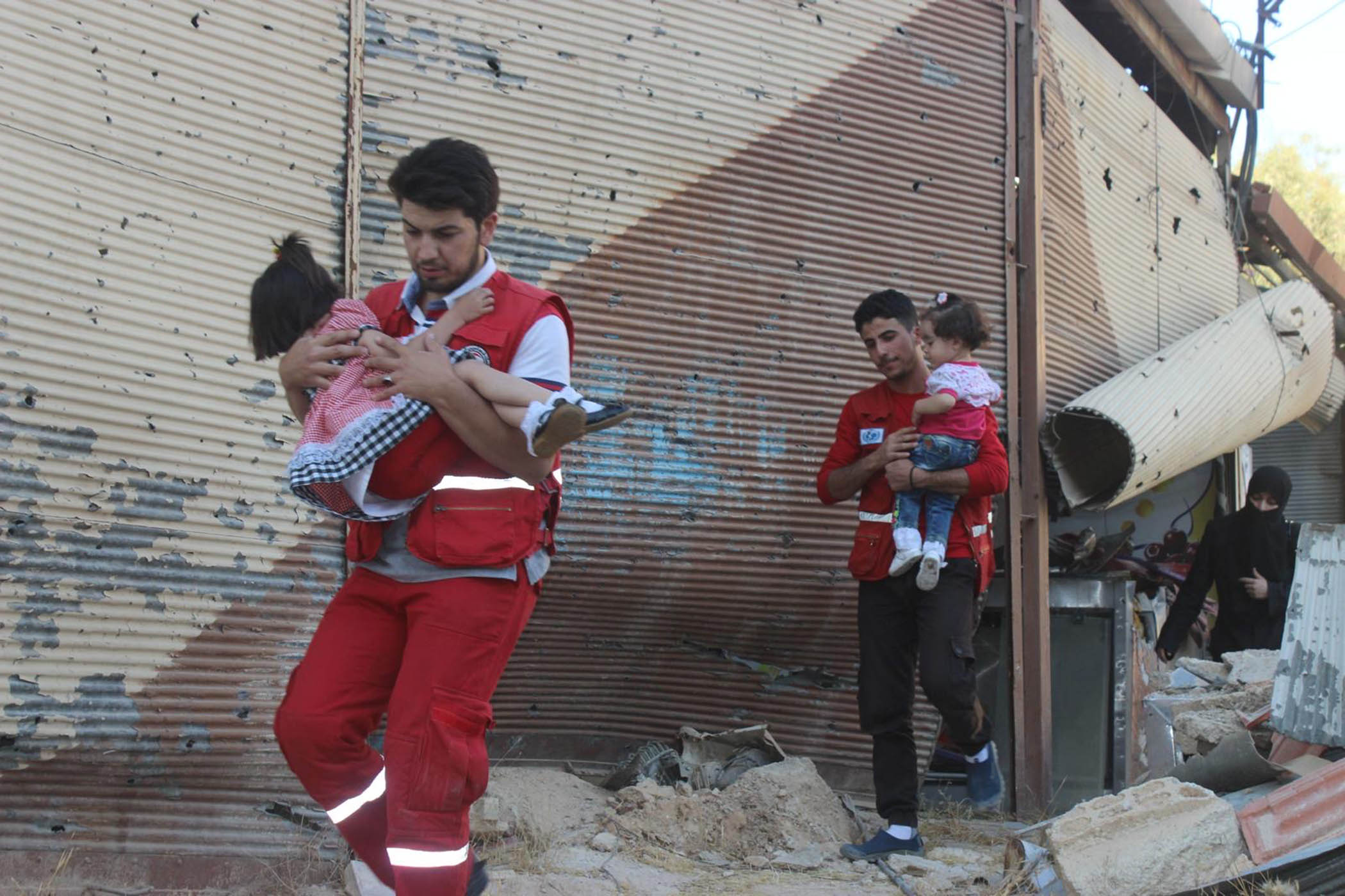 Abdulrahman Ghbeis believes he was targeted by the state for his work with the Red Crescent.