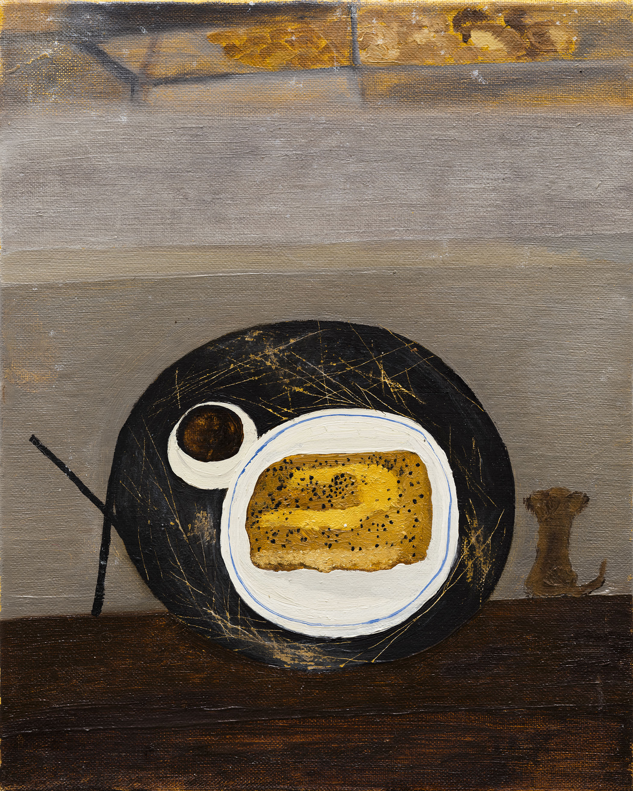 Baume was drawn to the ‘unusual angles and folksy colours’ of Douthit’s work