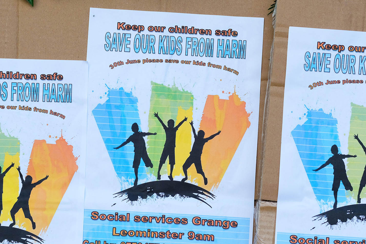 Posters against Herefordshires children’s department