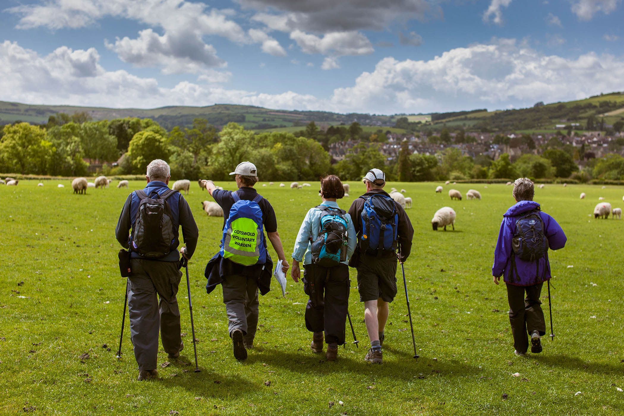 ‘Not relaxing’: Cotswold Way proves a slog for US walkers swayed by TikTok