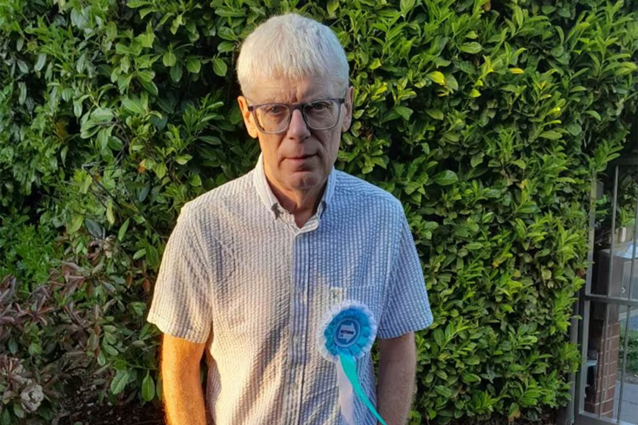 Derek Bullock was elected to the seat for Hulton, in Bolton