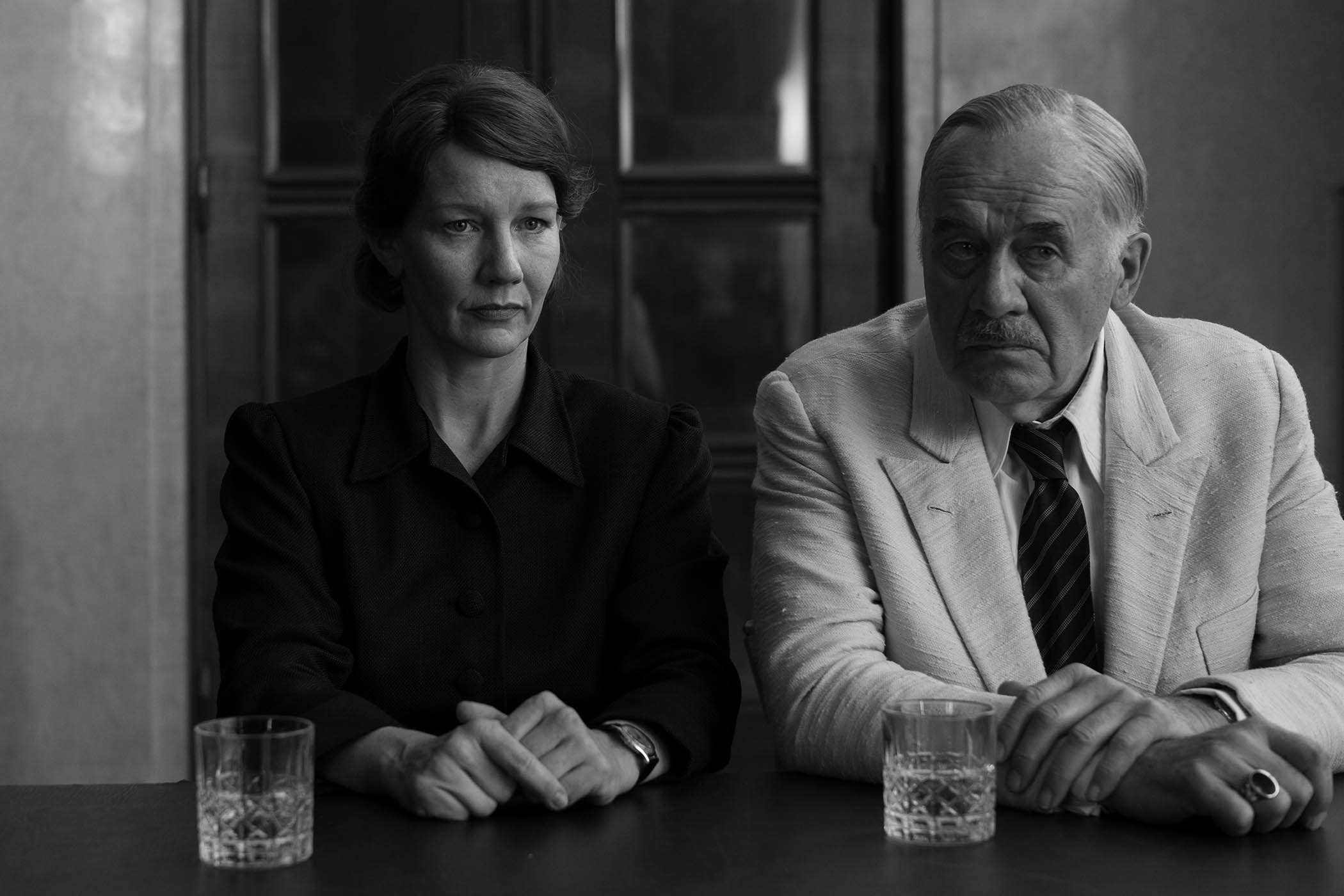 Sandra Hüller and Hanns Zischler in Fatherland