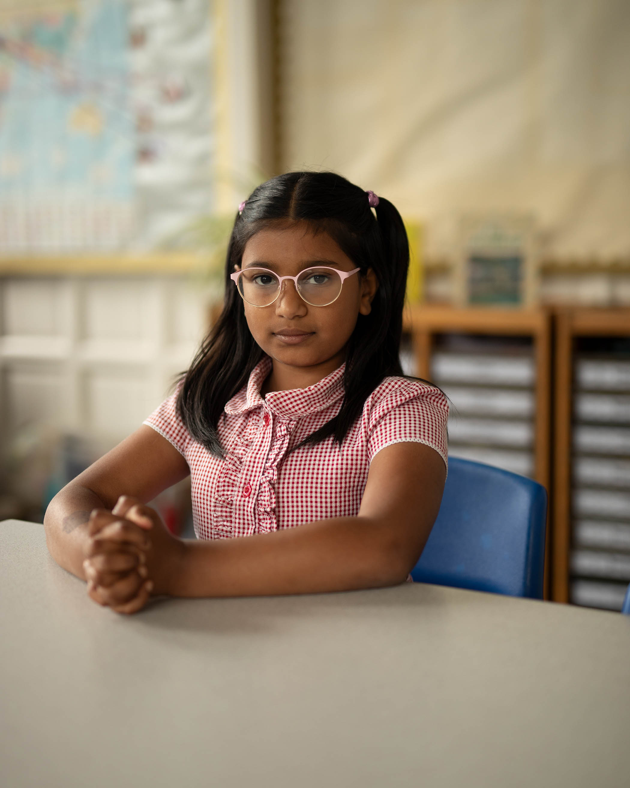 Aishinee, year 5: ‘We weren’t very good friends, but then we became really good friends’