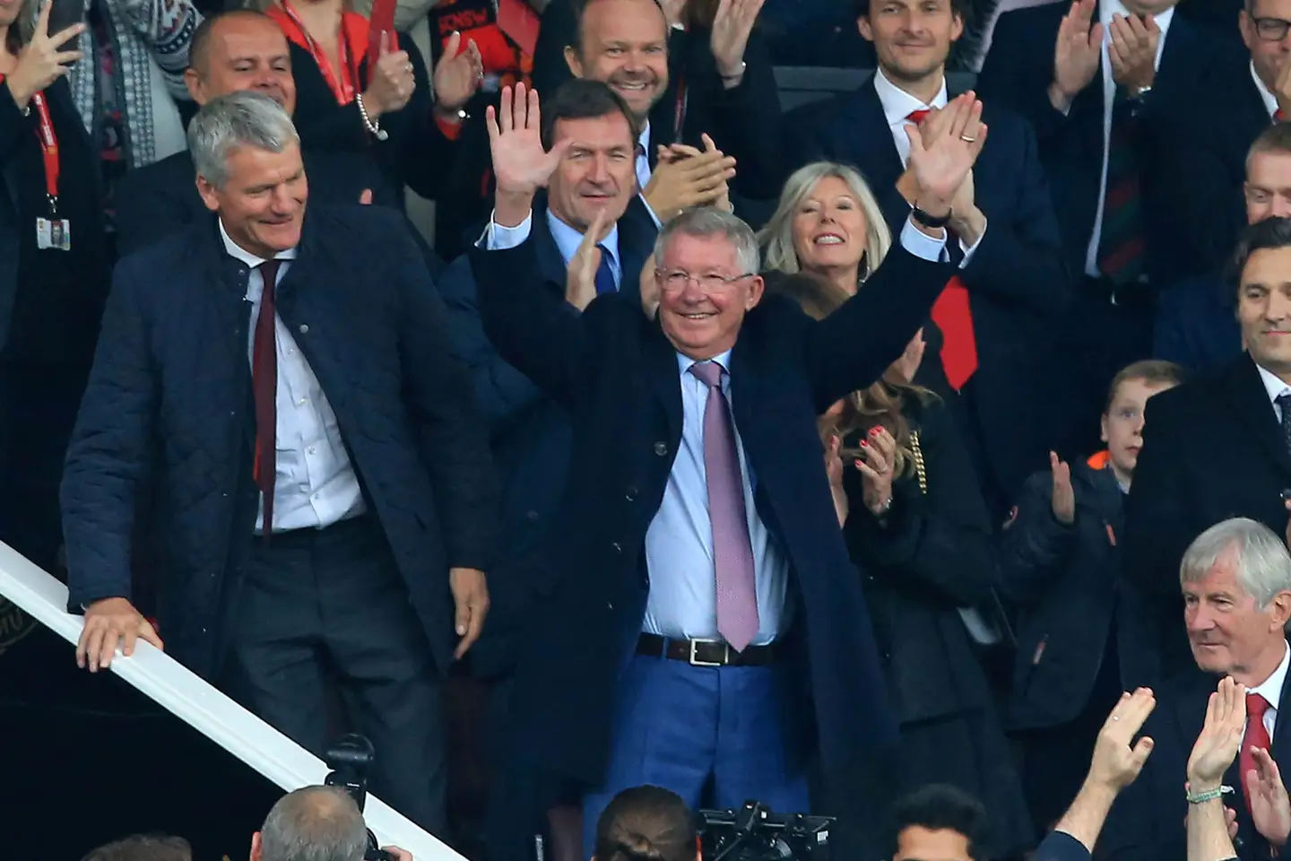 Alex Ferguson returns to Old Trafford in 2018