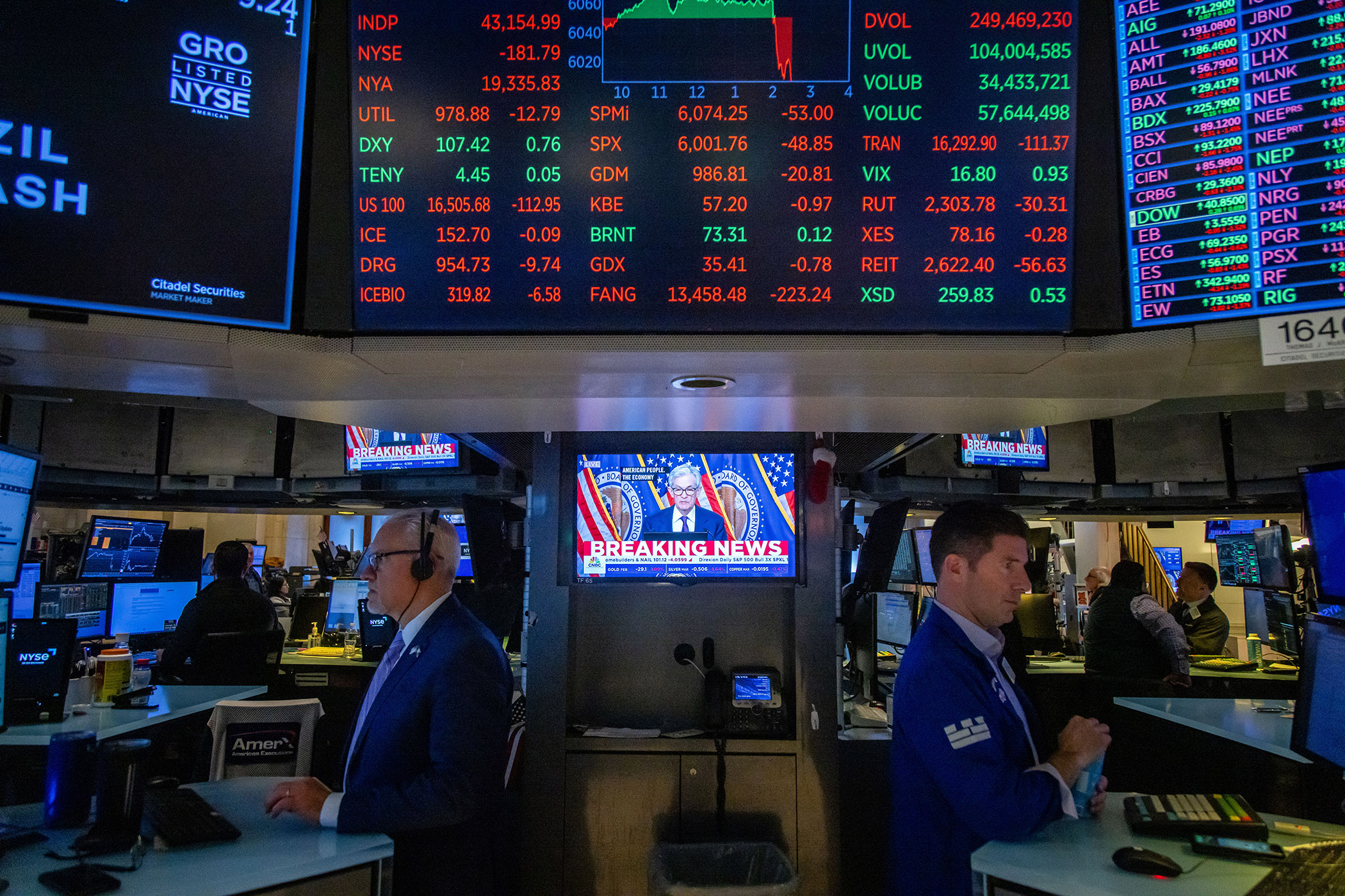 US borrowing costs at 25-year high amid bond market fears