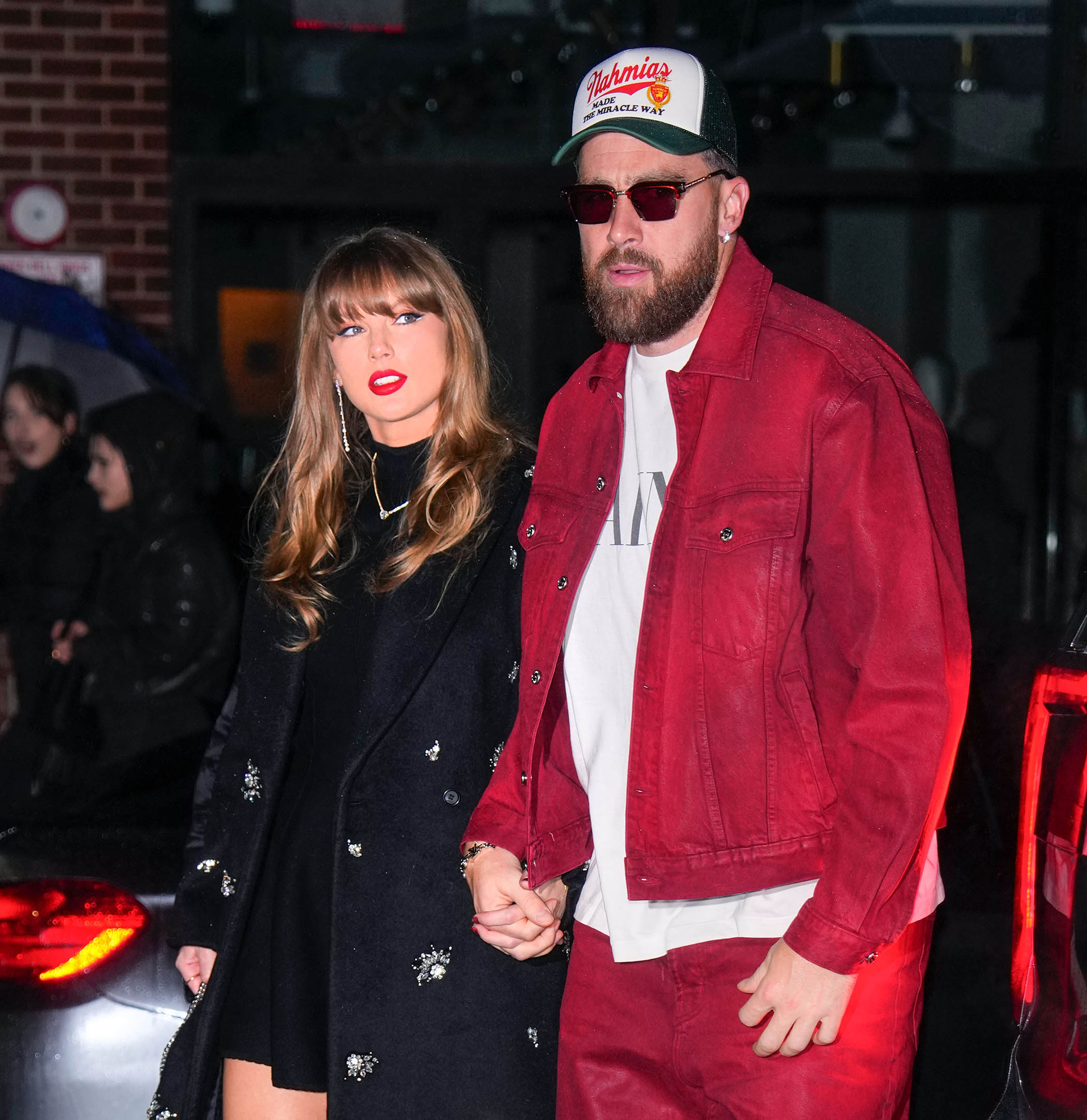 Taylor Swift and Travis Kelce