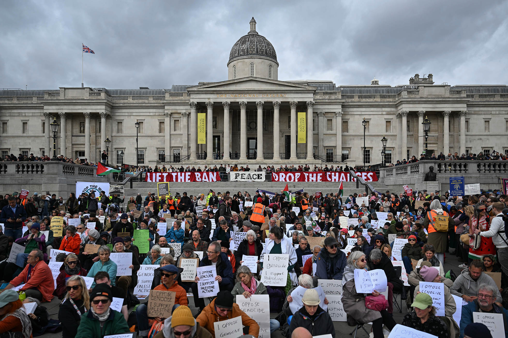 Protests erupt over Gaza after plea to respect grief