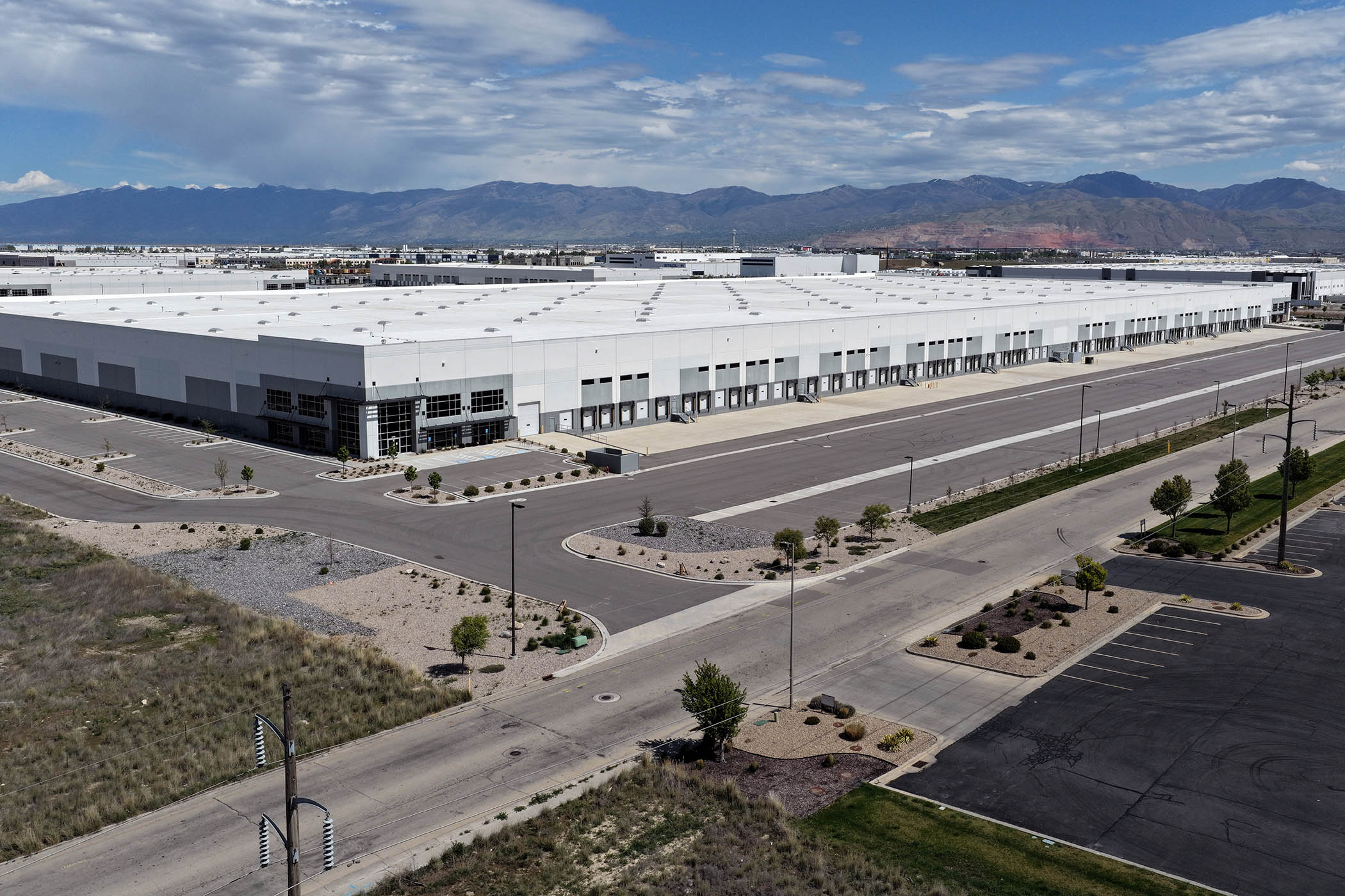 A warehouse in Salt Lake City that has recently been purchased by U.S. Immigration and Customs Enforcement