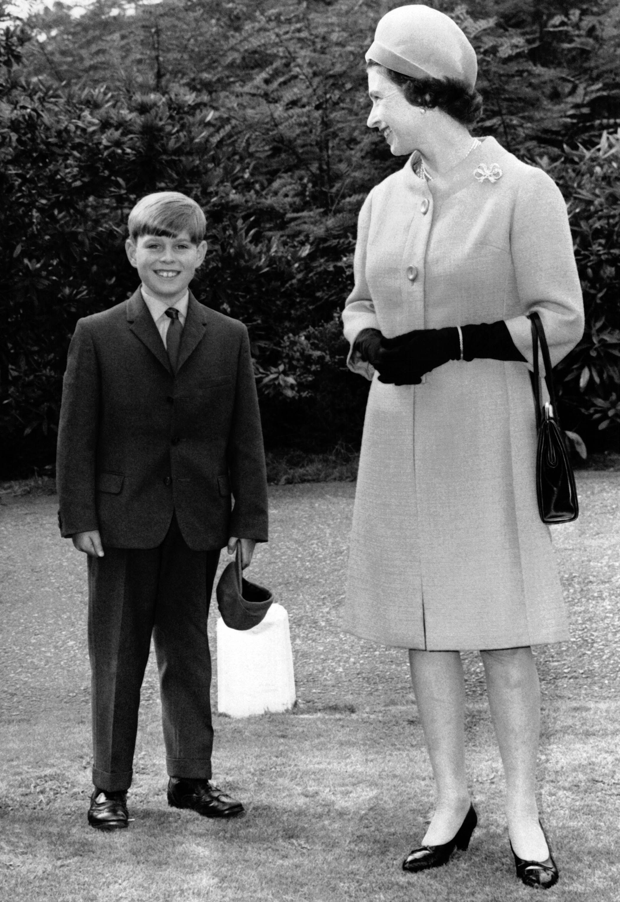 Queen Elizabeth II with her ‘favourite son’